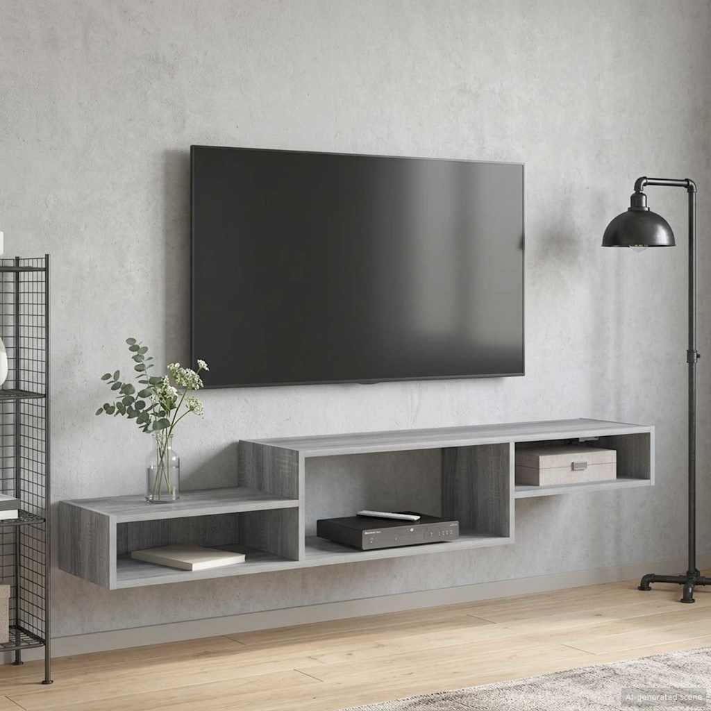 Seinale paigaldatav TV kapp Seinale kinnitav Hall Sonoma