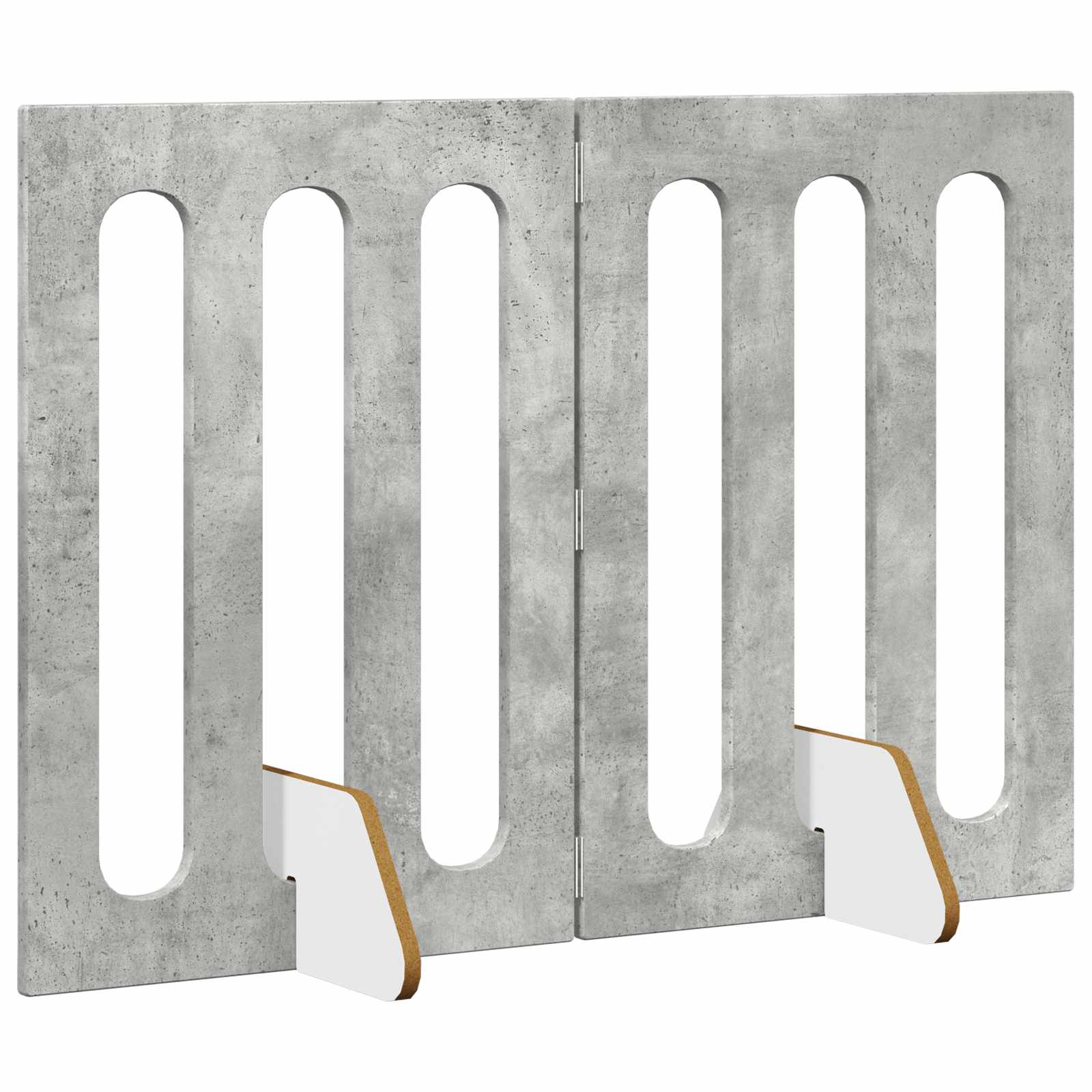 Volditav lemmikloomade aed 2 tk Betoonhall 100,5 x 38 x 70 cm