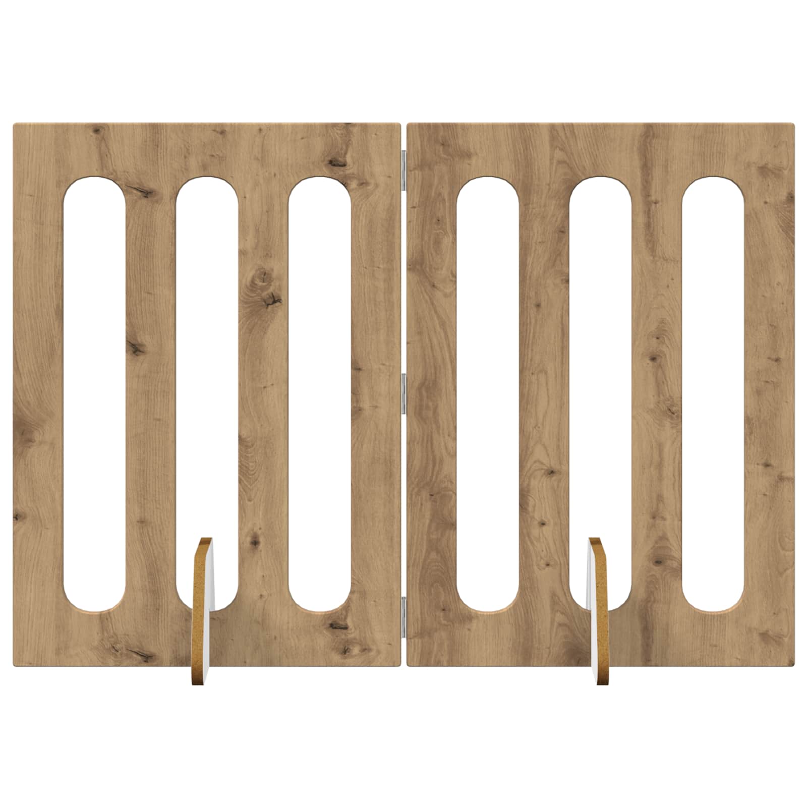 Volditav lemmikloomade aed 2 tk Artisan tamm 100,5 x 38 x 70 cm