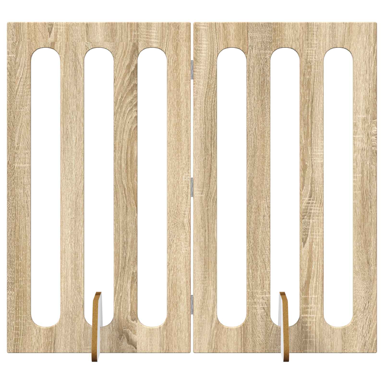 Volditav lemmikloomade aed 2 tk Sonoma tamm 100,5 x 38 x 90 cm