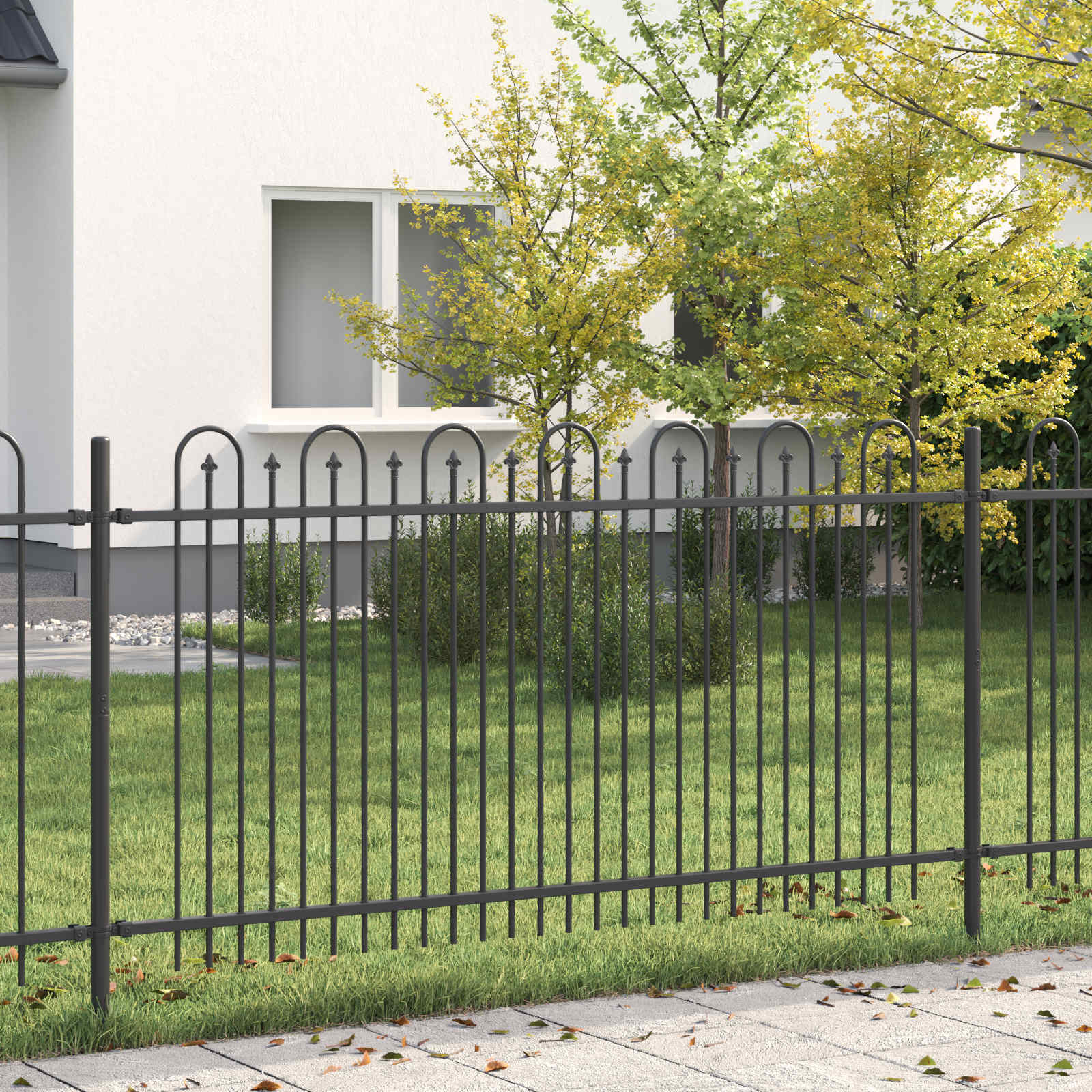 Koonustega Kaarekujuline Aed DRONTEN 200 x 100 cm
