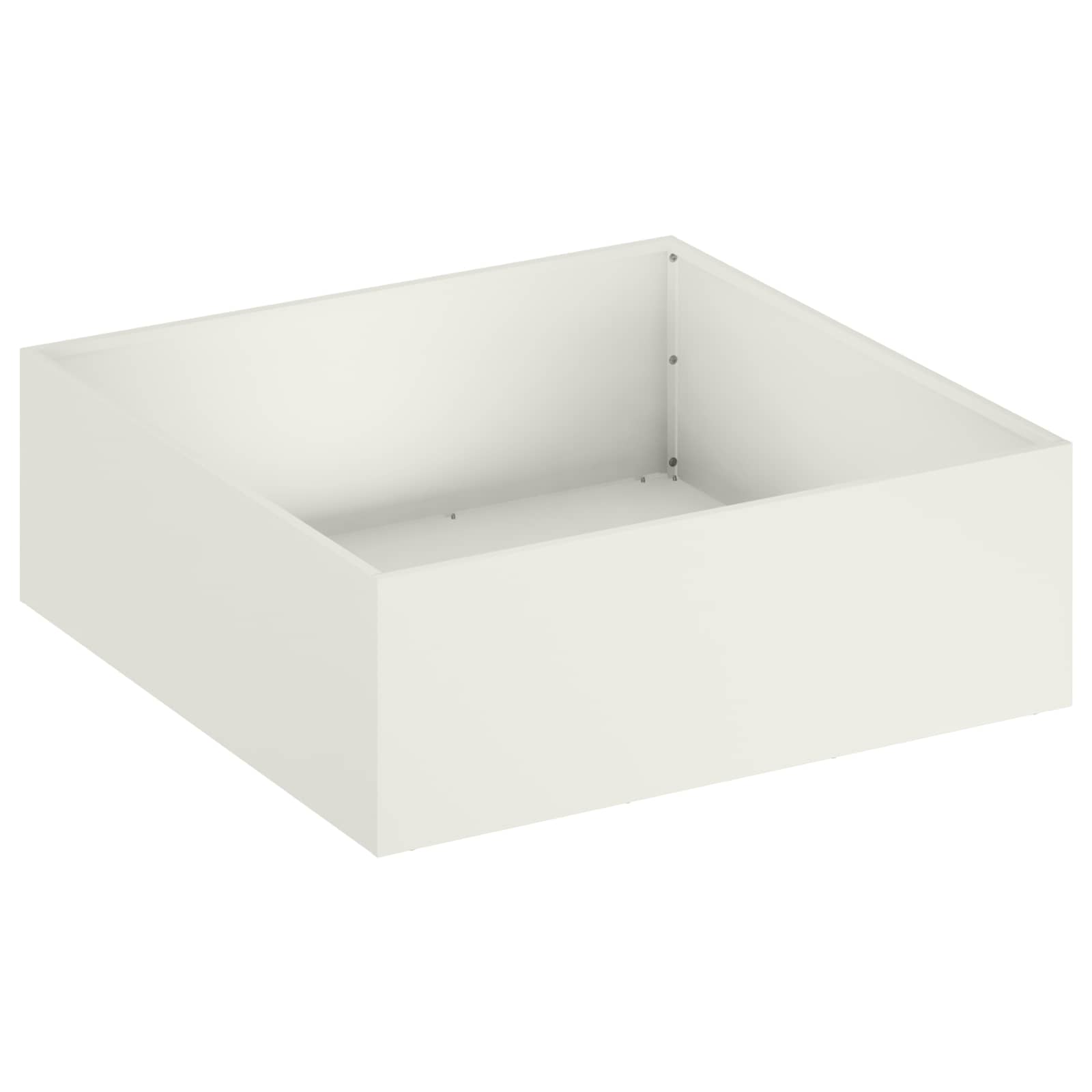 Aia istutuspot 2 tk Valge 60 x 60 x 20 cm Külmvalmistatud teras