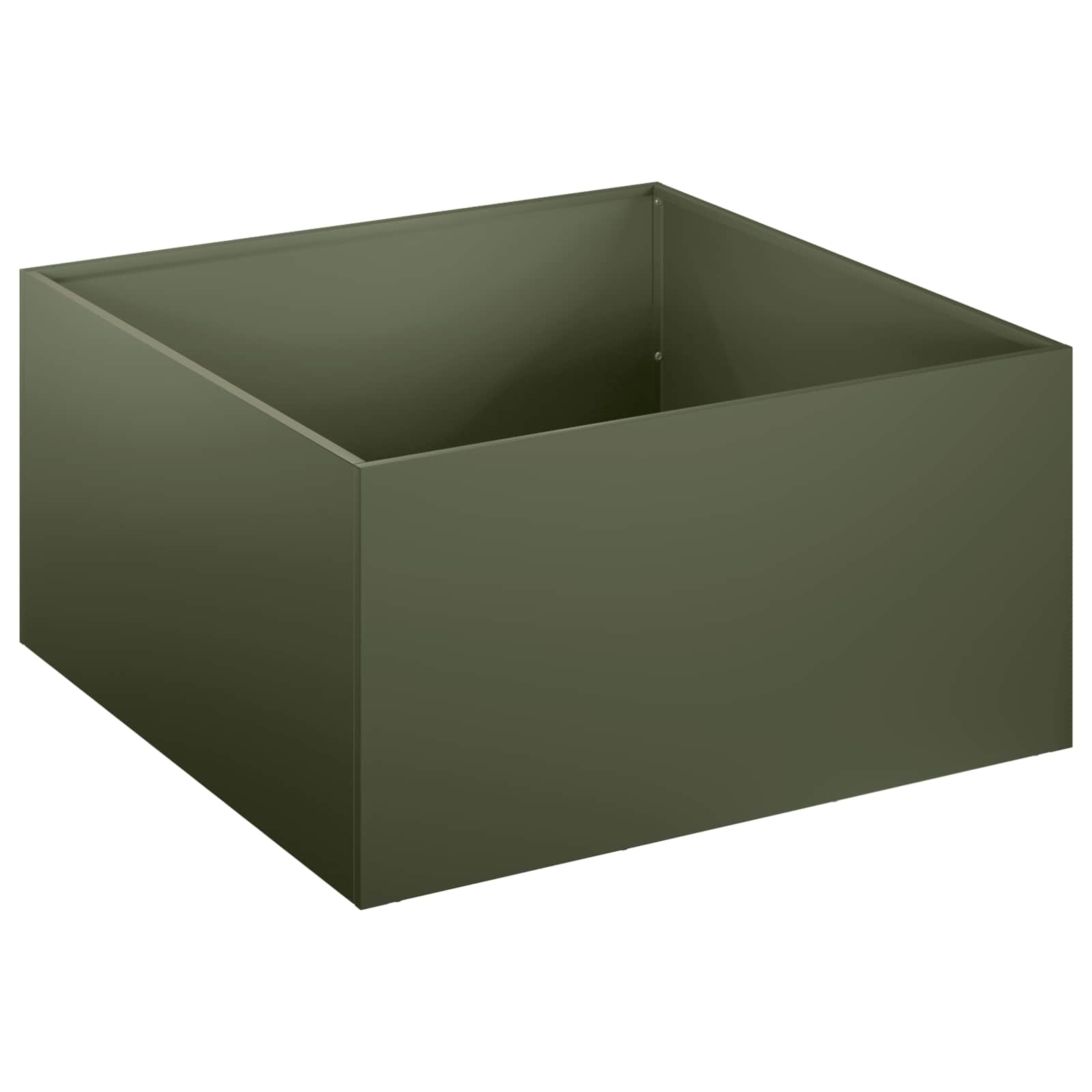 Aia istutuspot 2 tk Oliiviroheline 60 x 60 x 30 cm