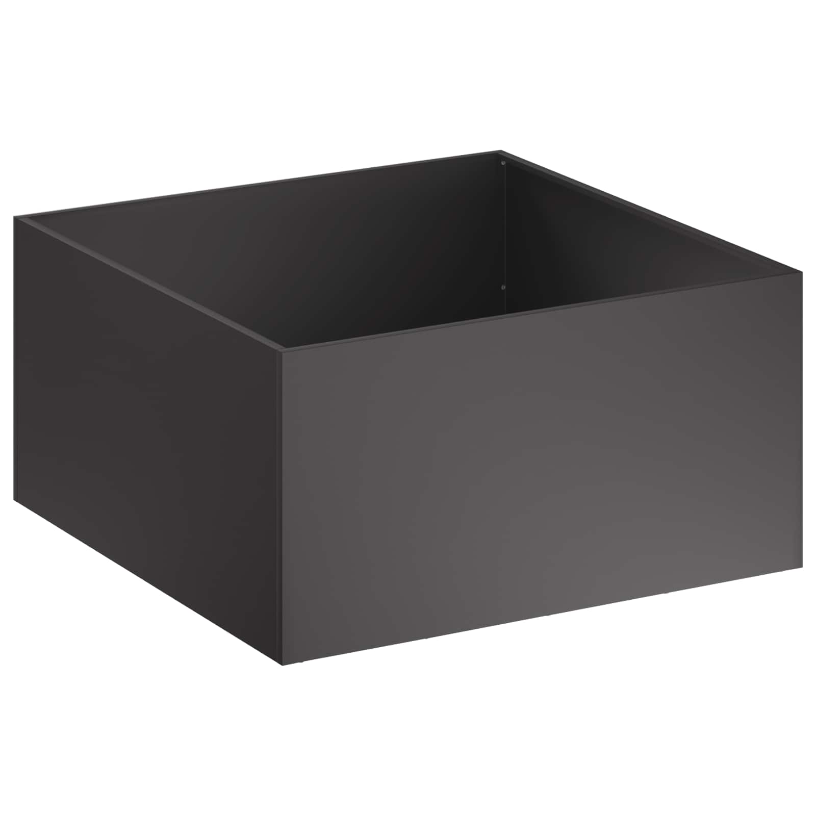 Aia istutuspot 2 tk Must 100 x 100 x 40 cm