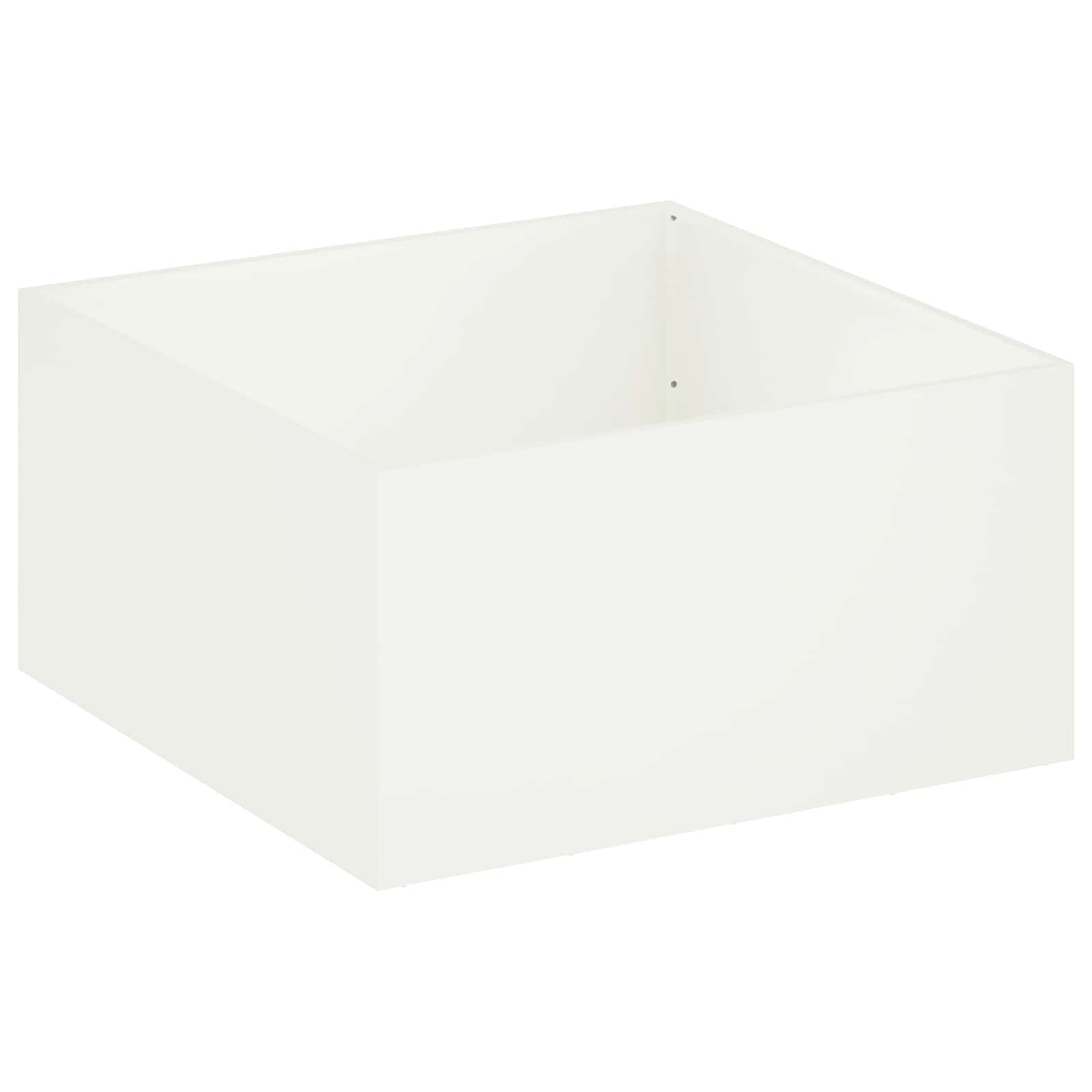 Aia istutuspot 2 tk Valge 100 x 100 x 40 cm