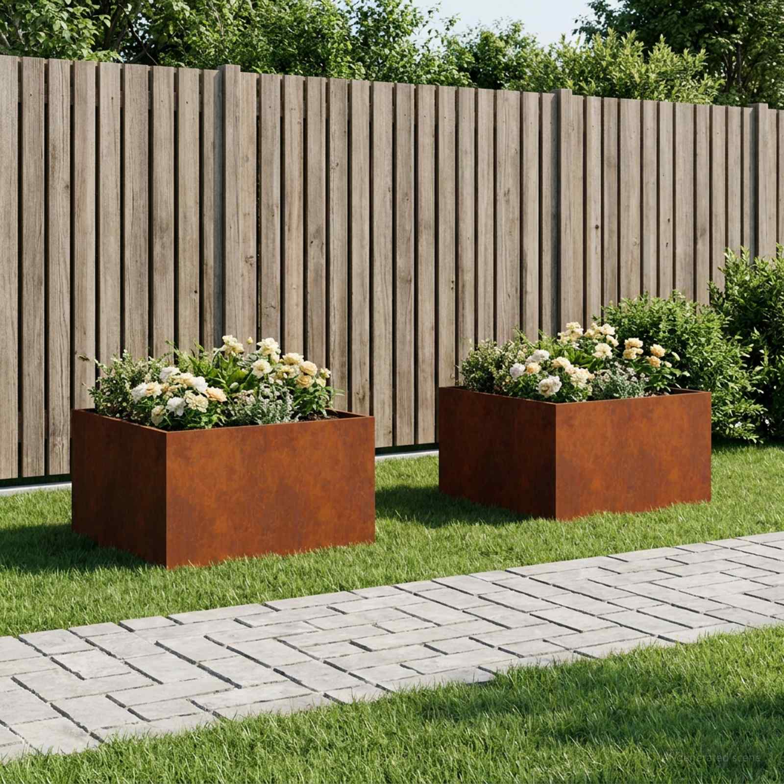 Aia istutuspot 2 tk Rooste 100 x 100 x 40 cm