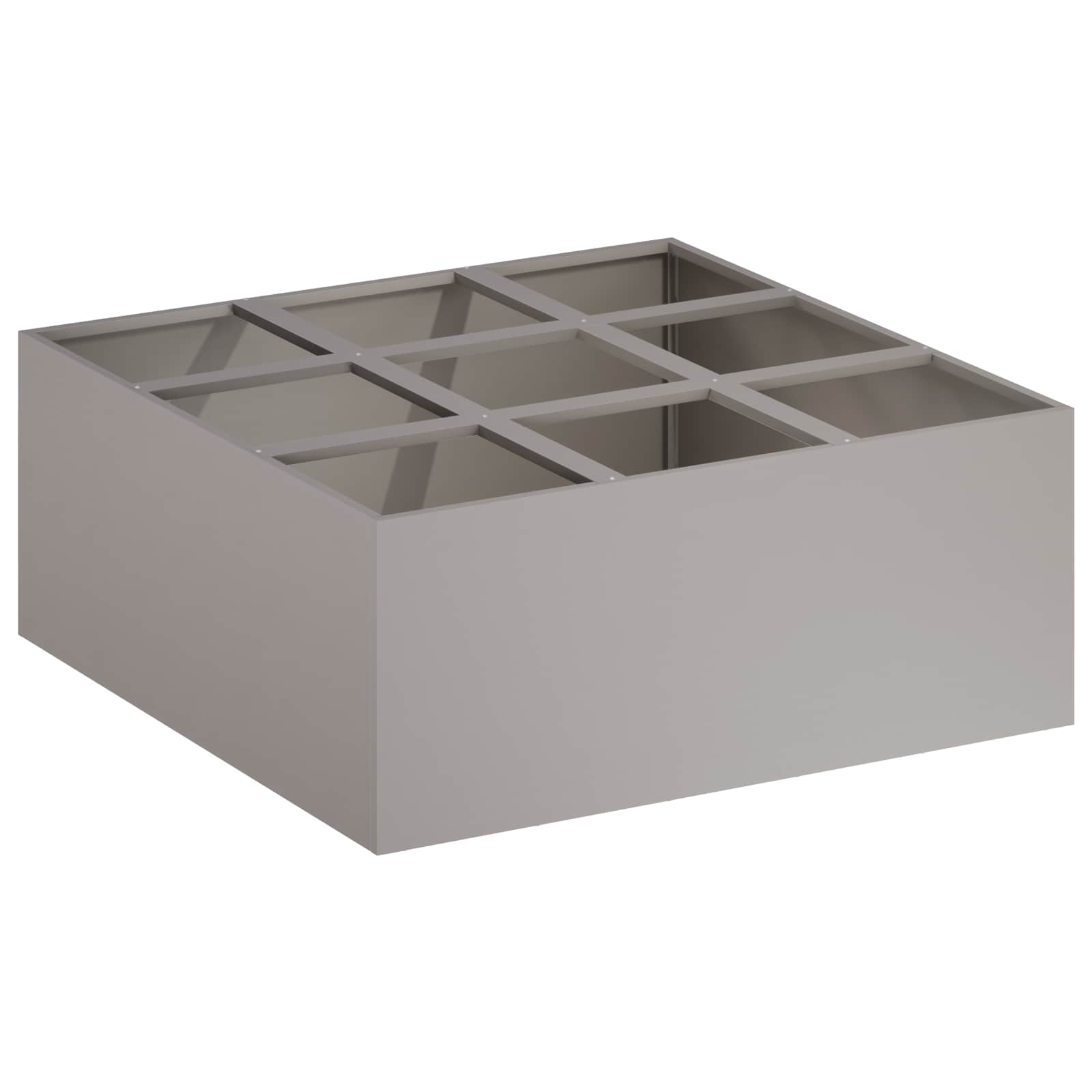 Aia istutuspot Rooste 100 x 100 x 40 cm Ilmastikukindel teras