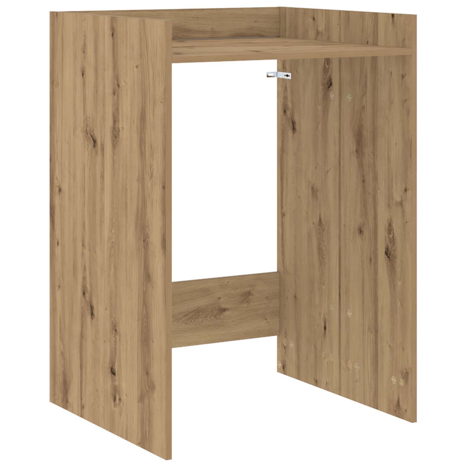 Pesumasina kapp Artisan tamm 67,5 x 62 x 97 cm Tehispuit