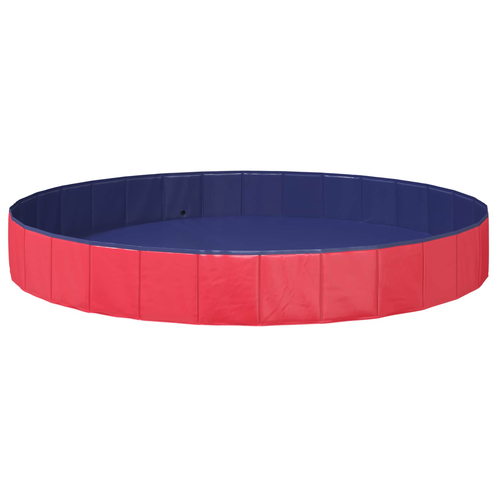 Koera bassein Ø300 x 38 cm Paks PVC Punane