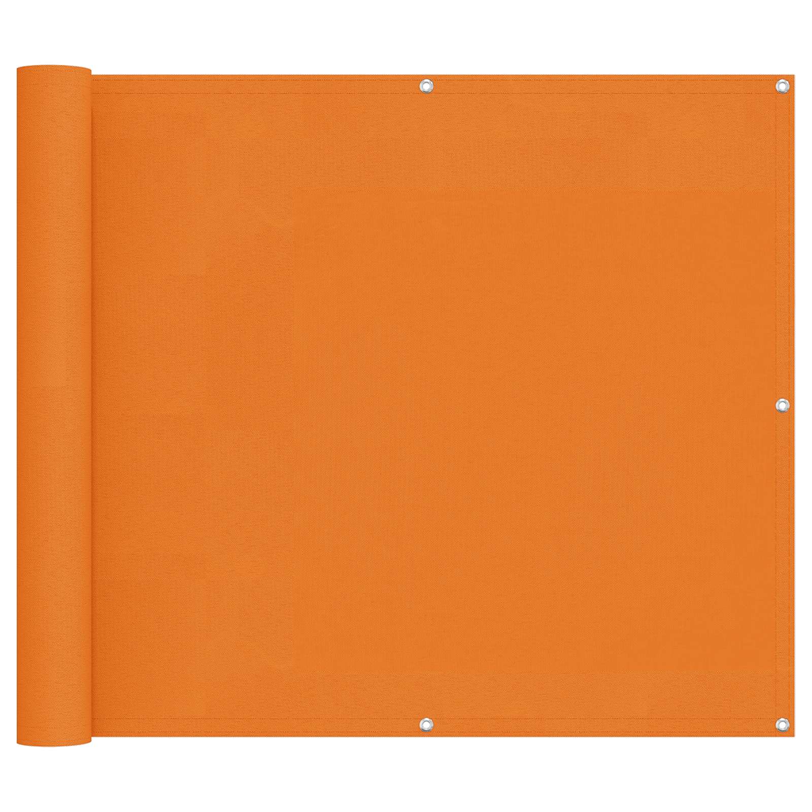 Rõdu Eesriie 100 x 600 cm Oxfordi kangas Ristkülik Oranž