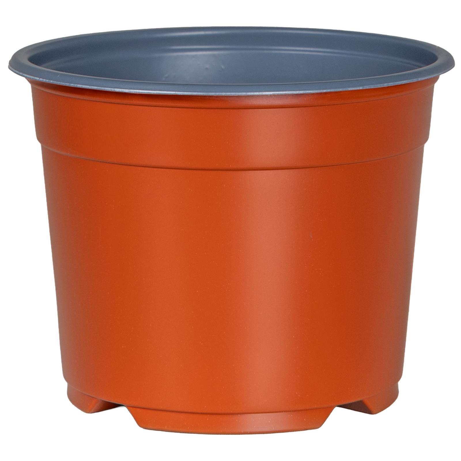 Ümmargune lillepott 50 tk Terrakota Ø 10 x 8 cm Plastmass