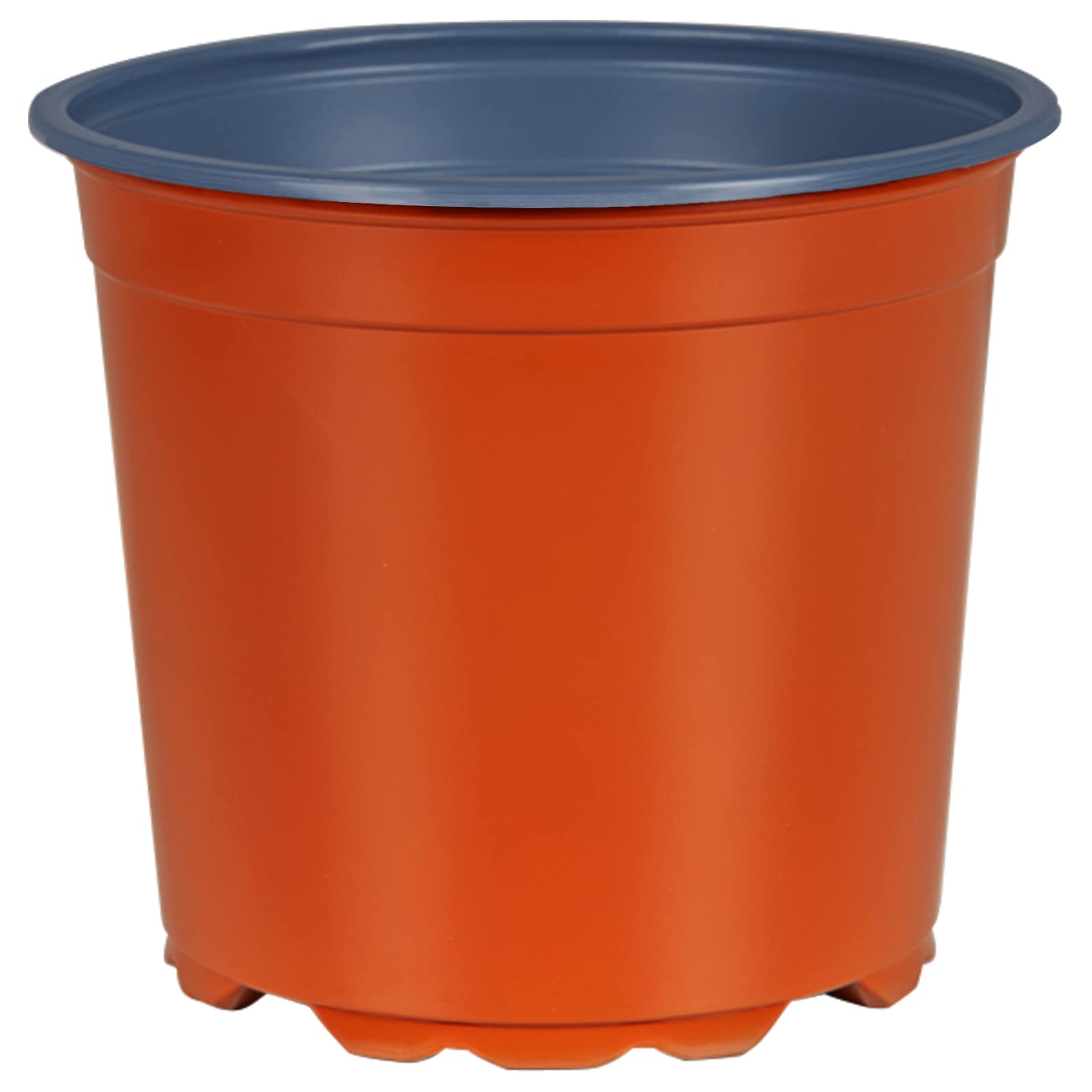 Ümmargune lillepott 50 tk Terrakota Ø 15 x 13 cm Plastmass