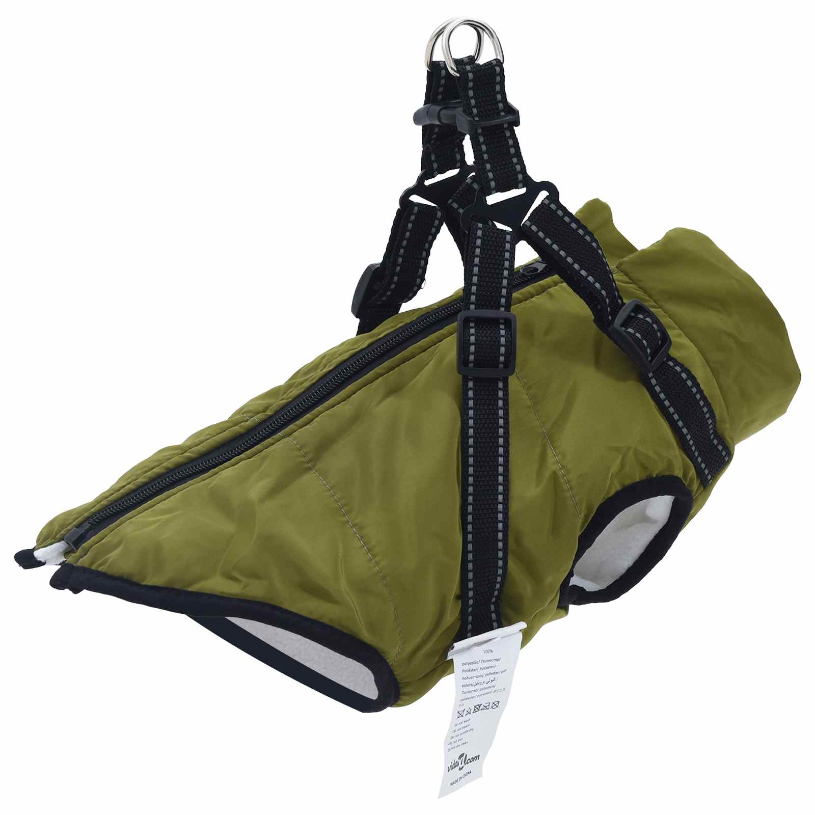 Koera mantel Armee rohelis L32 Fliis ja polüester