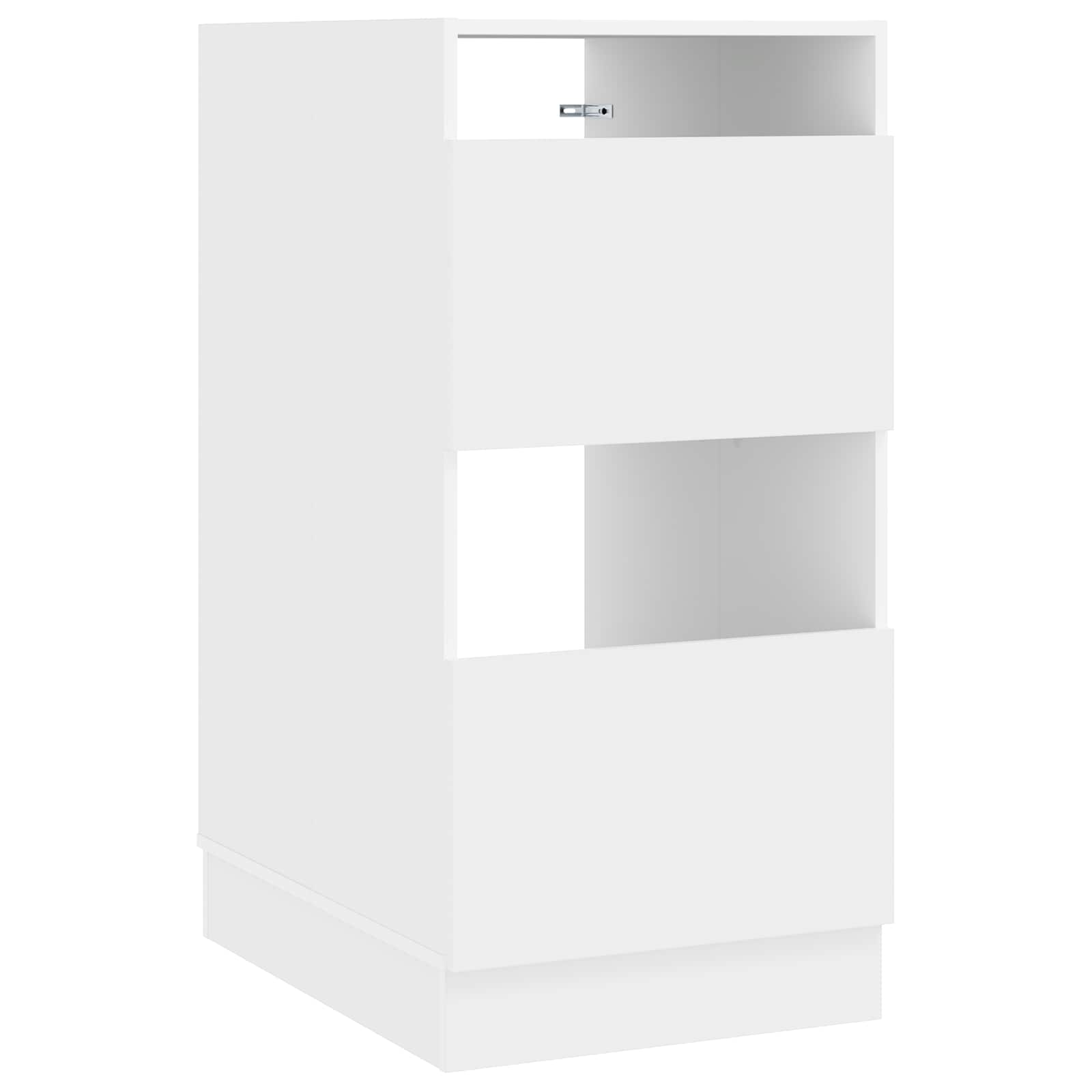 Pesukaapp ladustamisega uksega Valge 50 x 68 x 102 cm Tehispuit