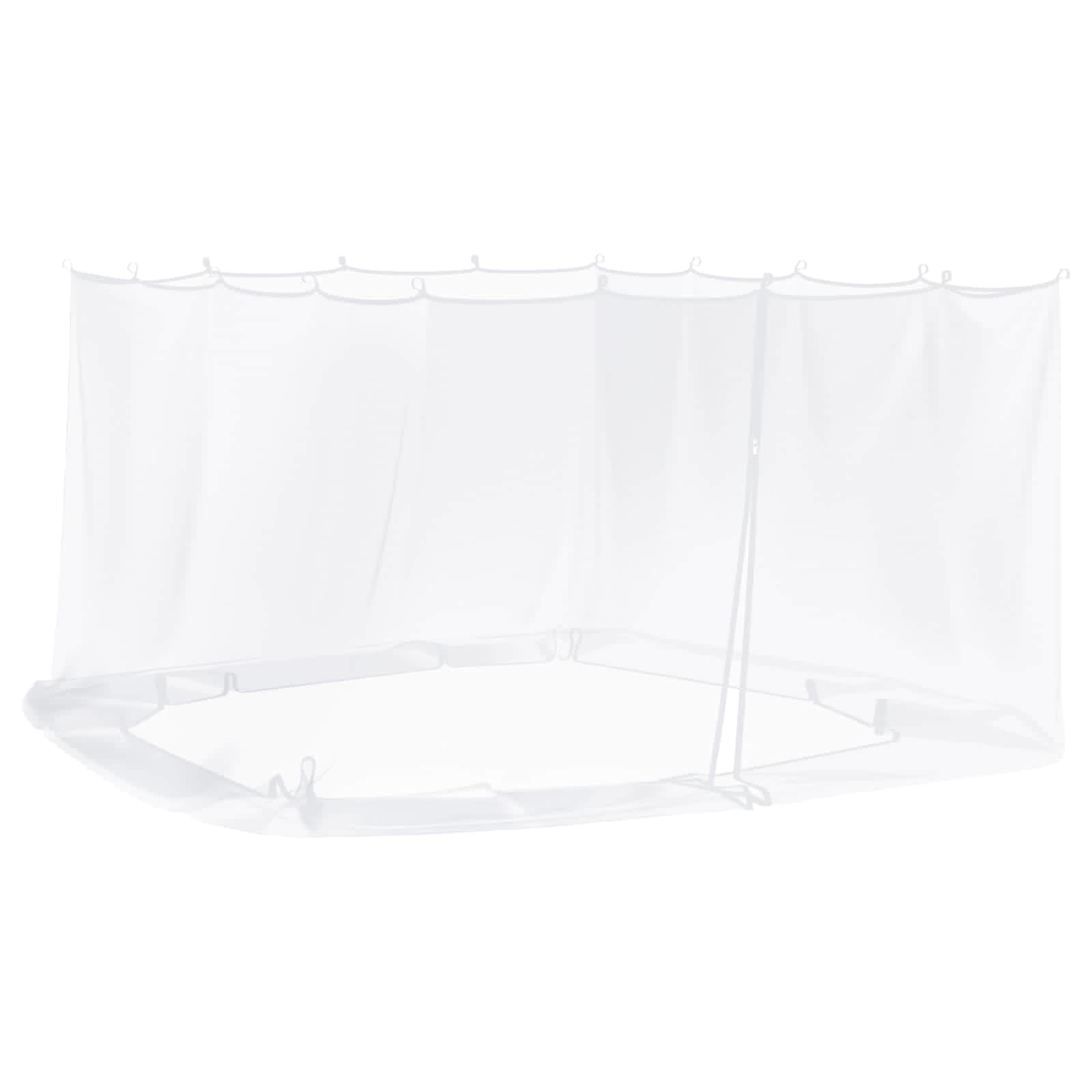 Sääsevõrk gazebole 220 mesh Valge 3,6 x 3 x 2 cm Polüester