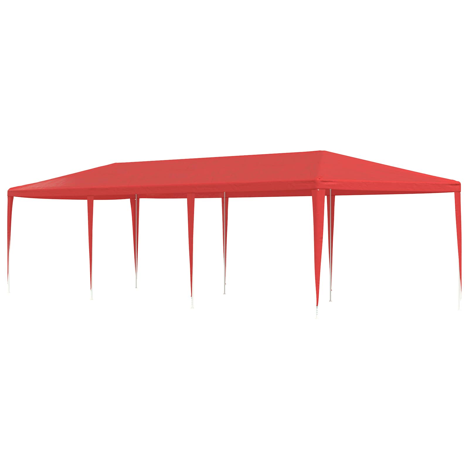 Pidutelgid Punane 900 x 300 x 255 cm PE ja teras