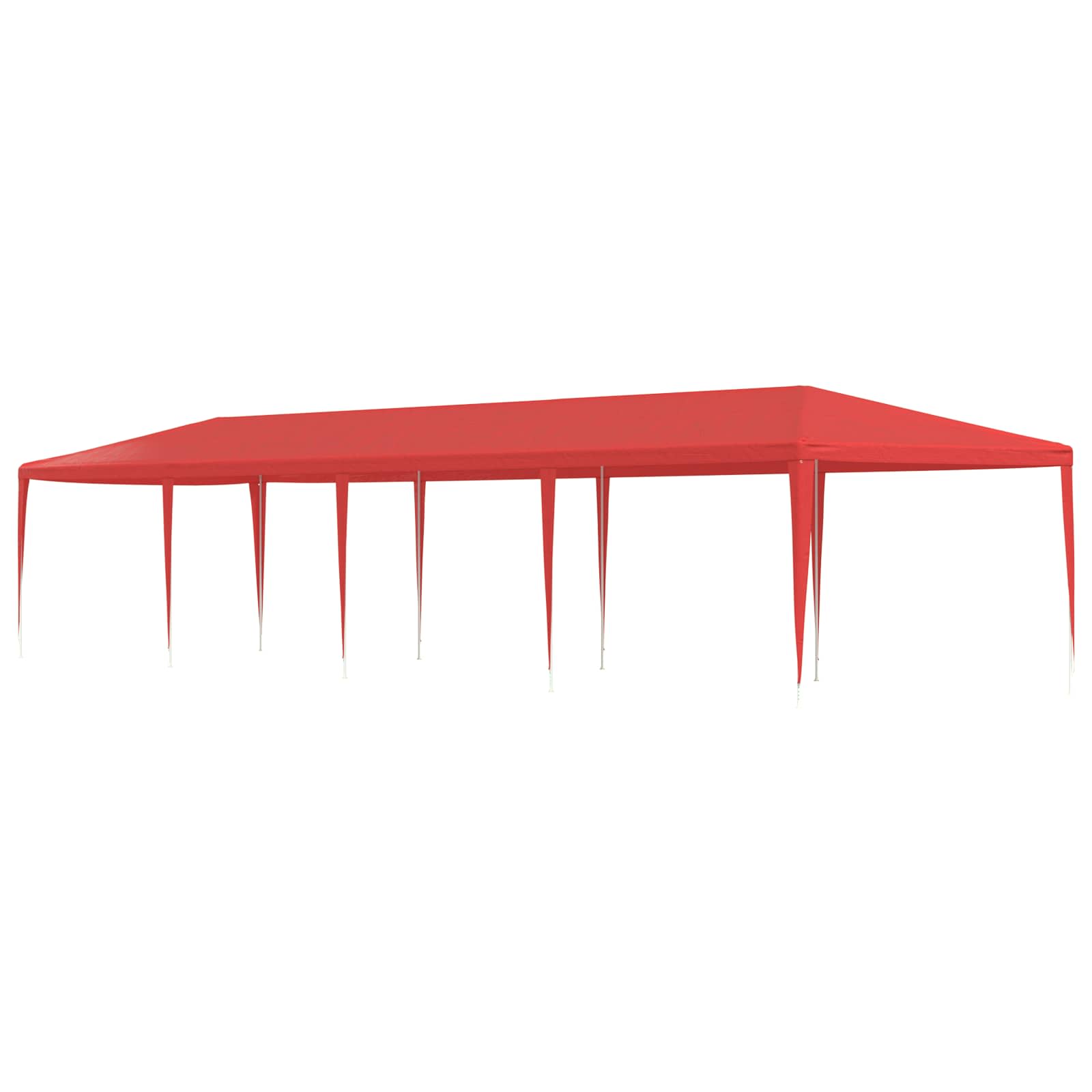Pidutelgid Punane 1200 x 300 x 255 cm PE ja teras