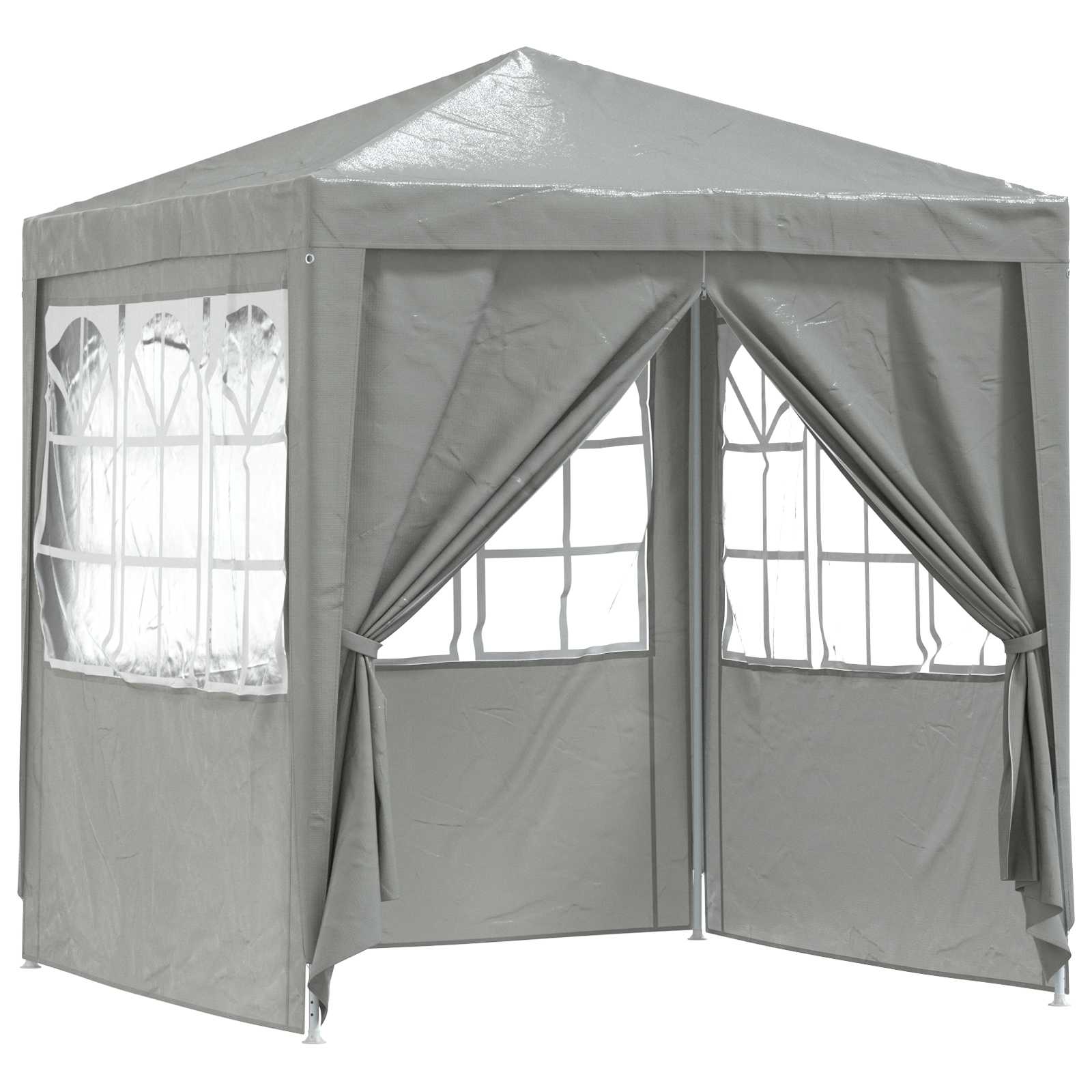 Pidutelgid 200 x 200 x 240 cm Helehall PE ja teras