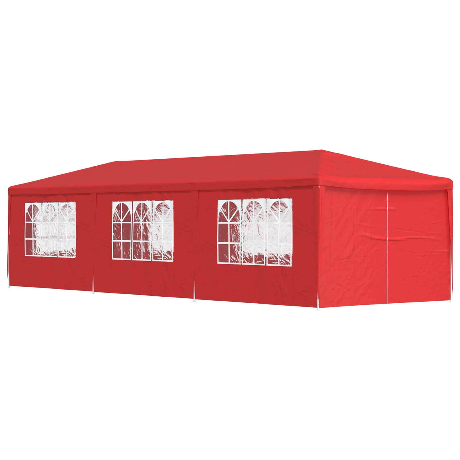 Pidutelgid 900 x 300 x 255 cm Punane PE ja teras