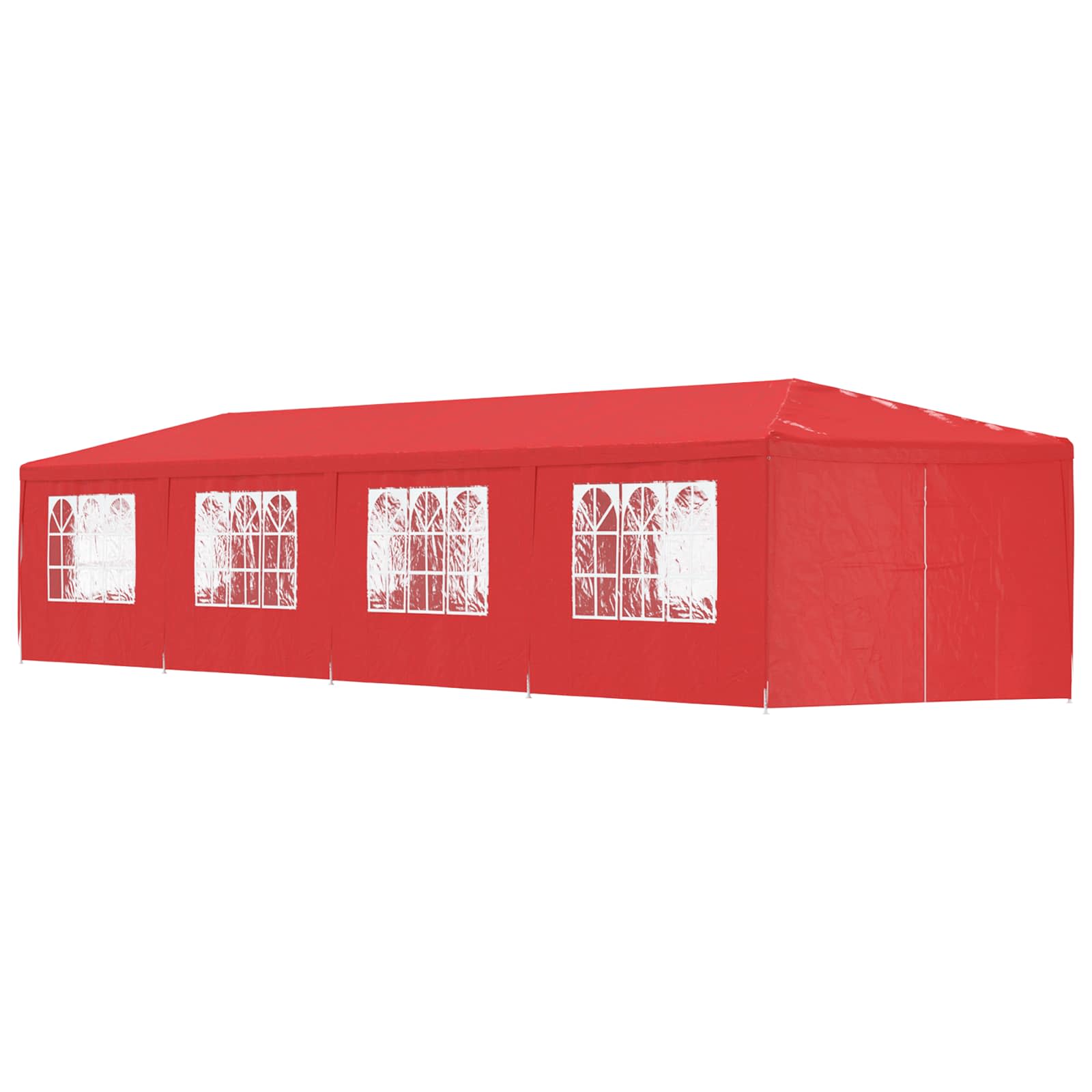 Pidutelgid 1200 x 300 x 255 cm Punane PE ja teras