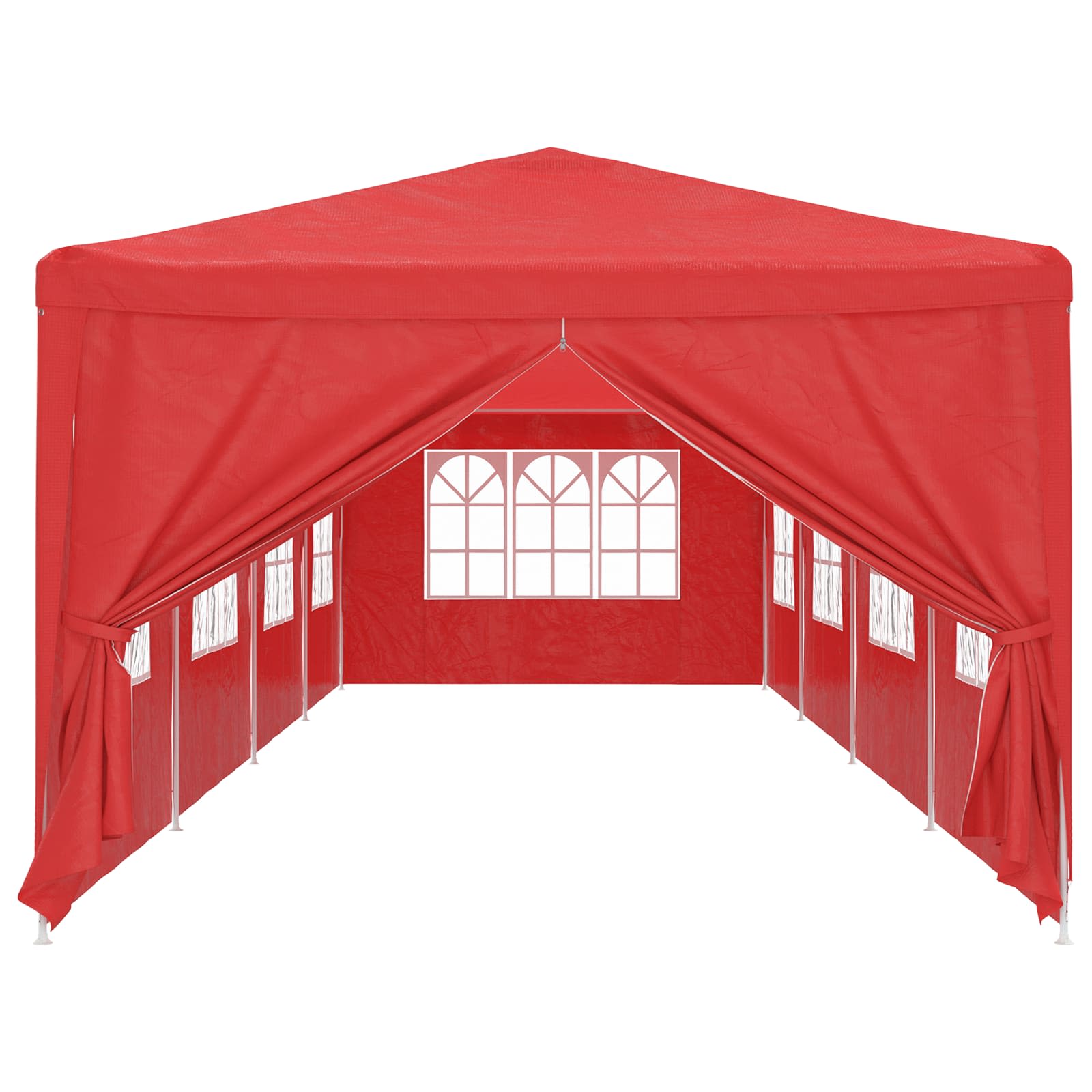 Pidutelgid 1200 x 300 x 255 cm Punane PE ja teras