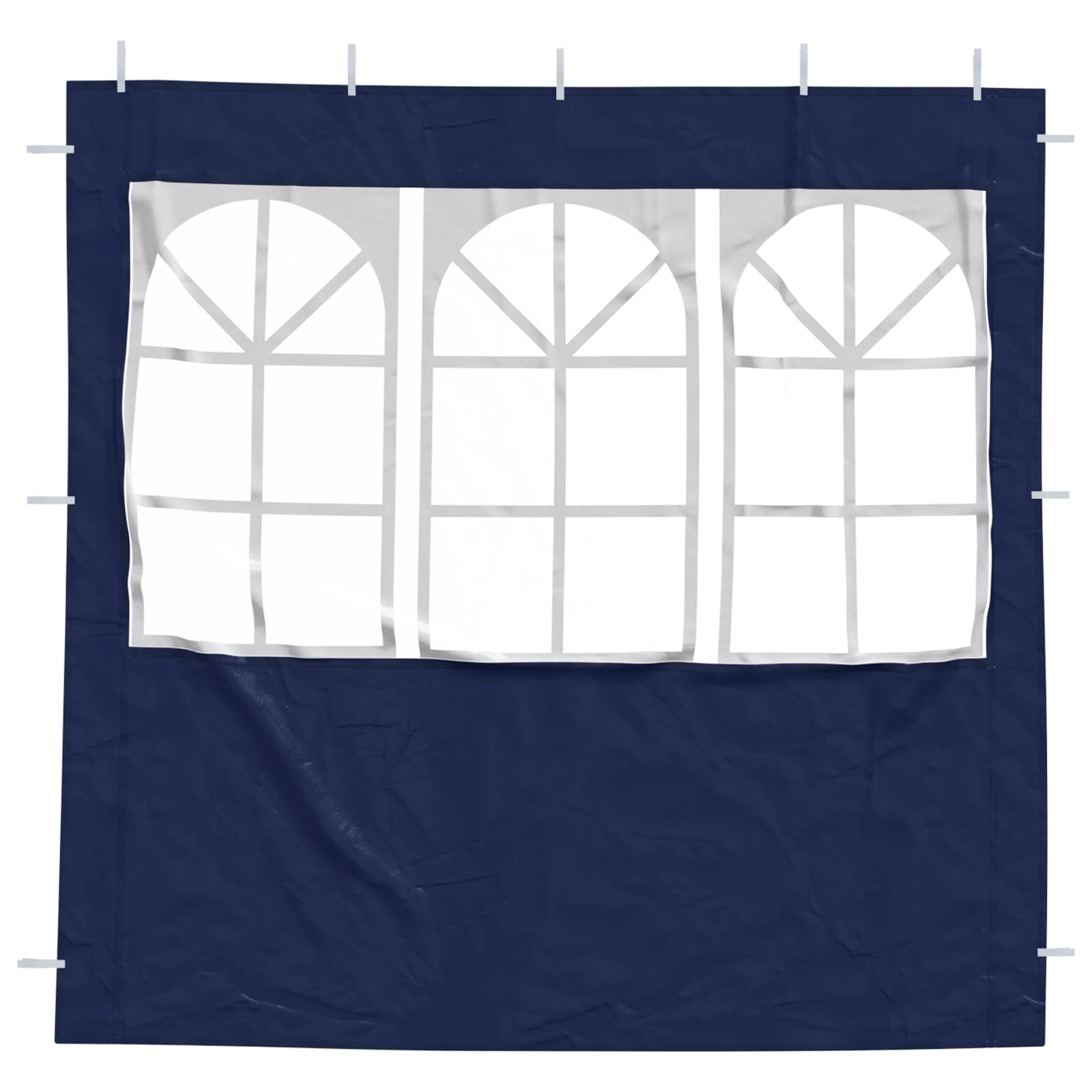 Peotelgi külgtool 2 tk 200 x 195 cm Sinine PE ja teras