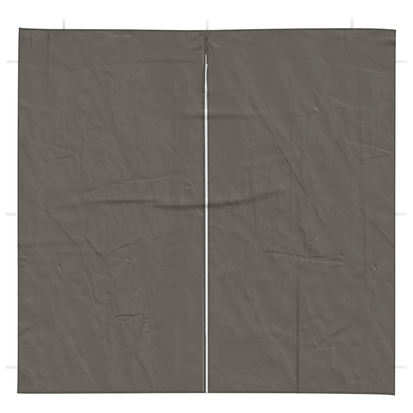 Peotelgi külgtool 2 tk 200 x 195 cm Antratsiit PE ja teras