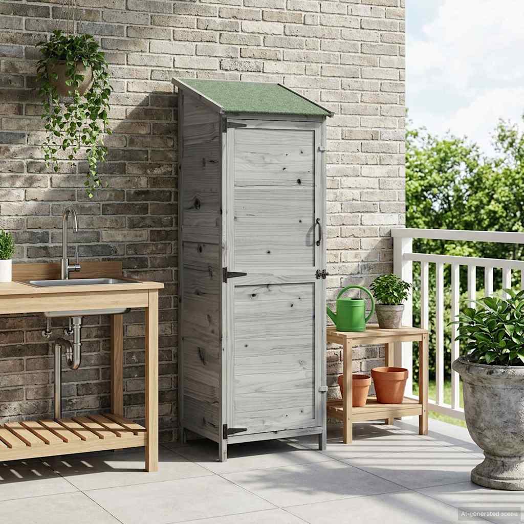 Aiashed katusega Hall 59,5 x 56 x 176,5 cm Tugev kuusepuit
