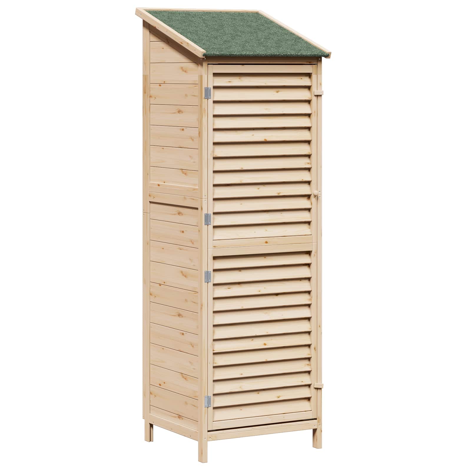 Aiashed Naturaalne 59,5 x 56 x 176,5 cm Tugev kuusepuit