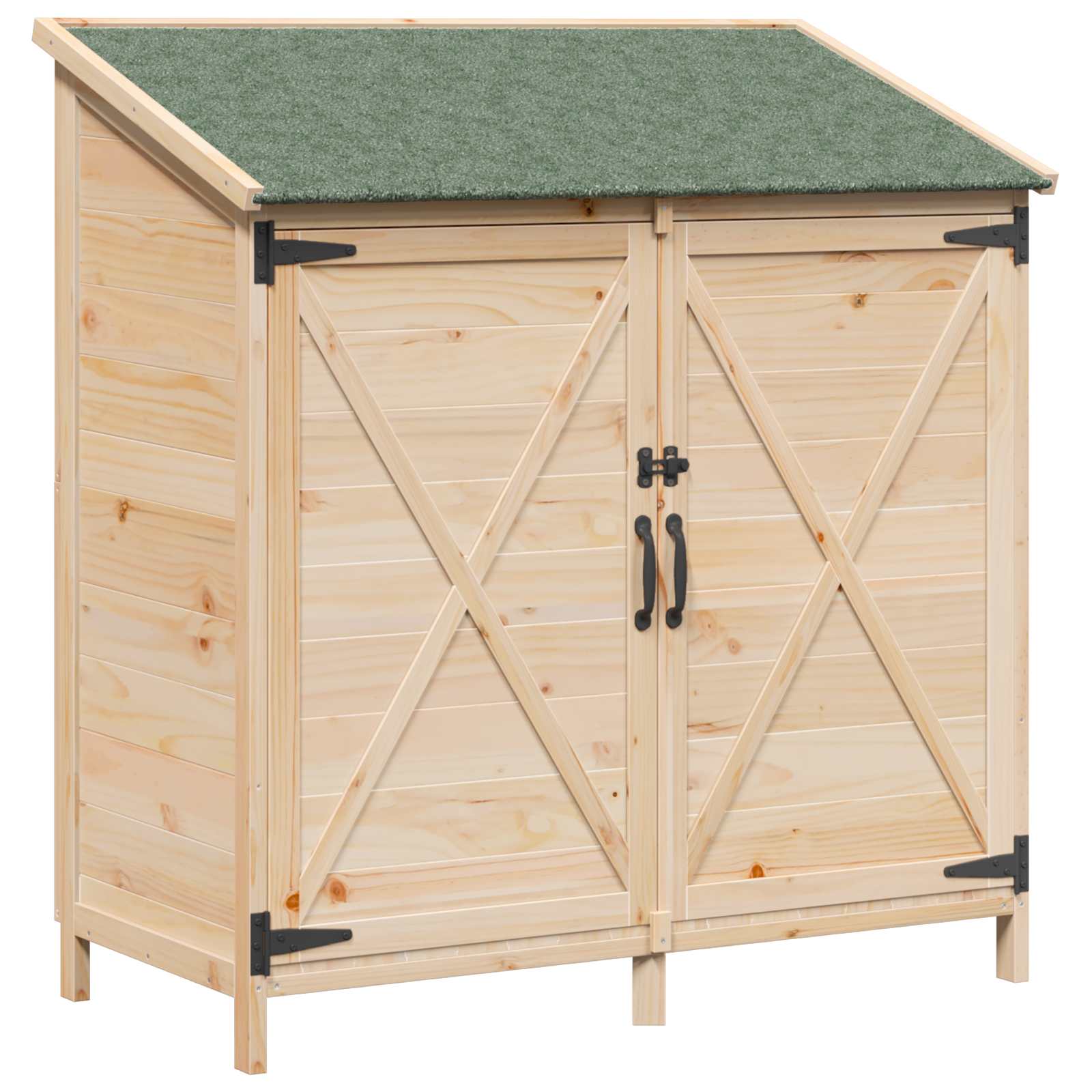 Aiashed Naturaalne 106 x 56 x 113,5 cm Tugev kuusepuit
