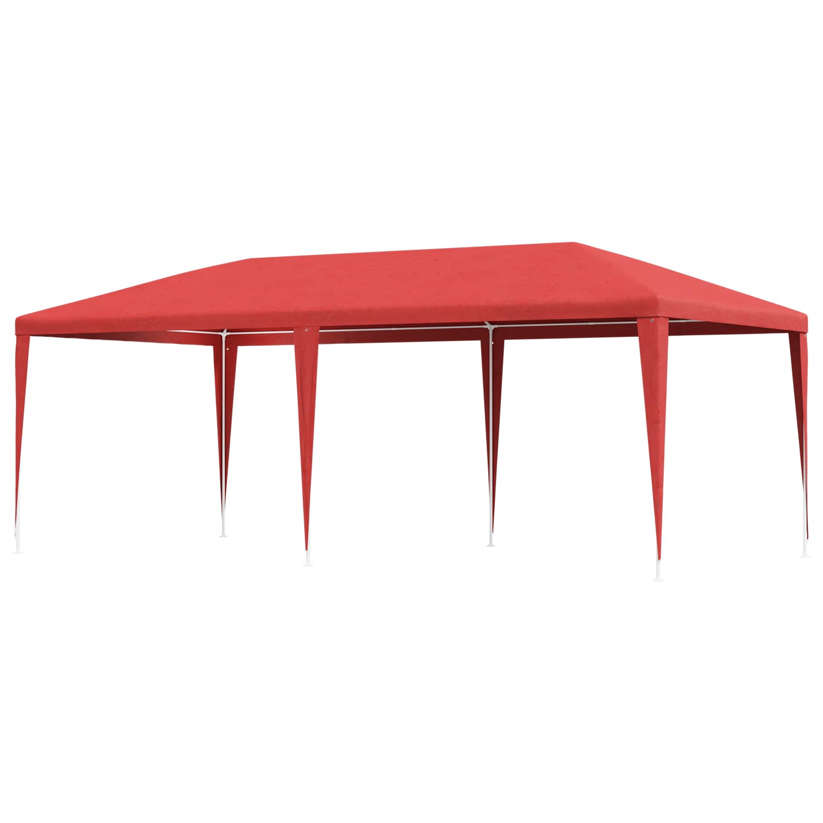 Pidutelgid Punane 600 x 300 x 255 cm PE ja teras