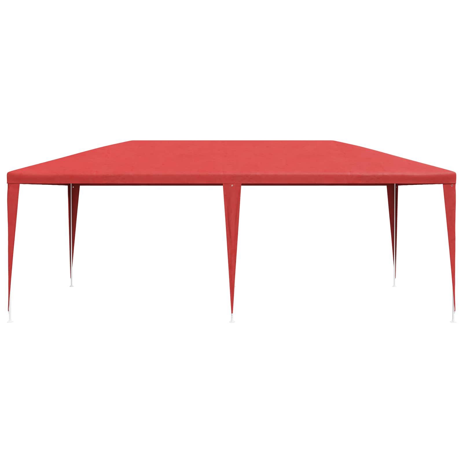 Pidutelgid Punane 600 x 300 x 255 cm PE ja teras