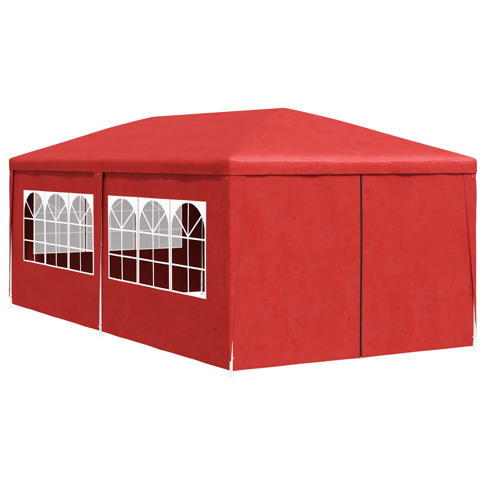 Pidutelgid 600 x 300 x 255 cm Punane PE ja teras