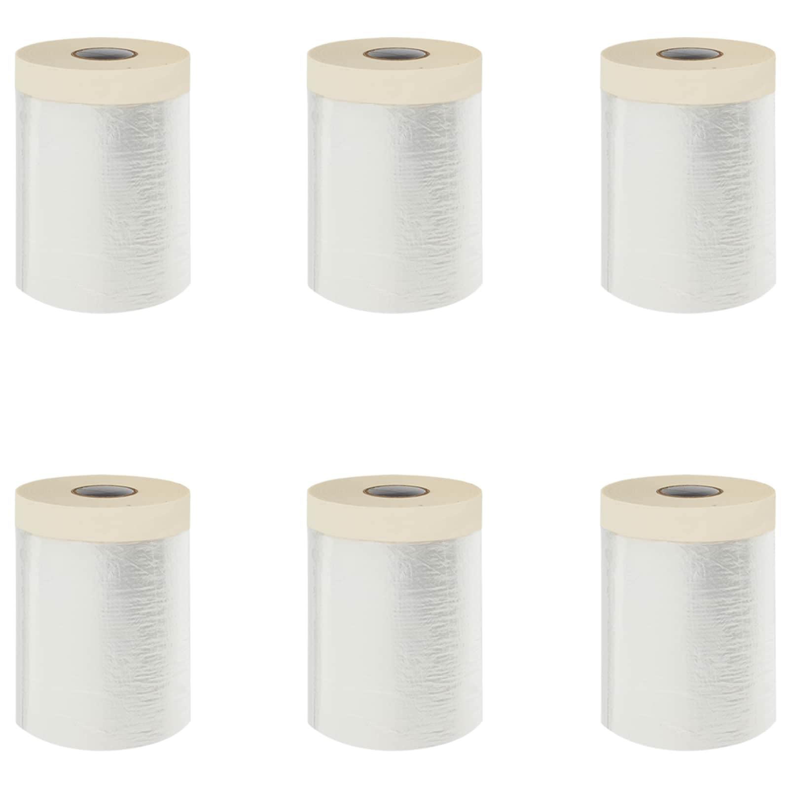 Tolmumatt liimiga teibiga 6 tk Läbipaistev 55 x 3300 cm HDPE