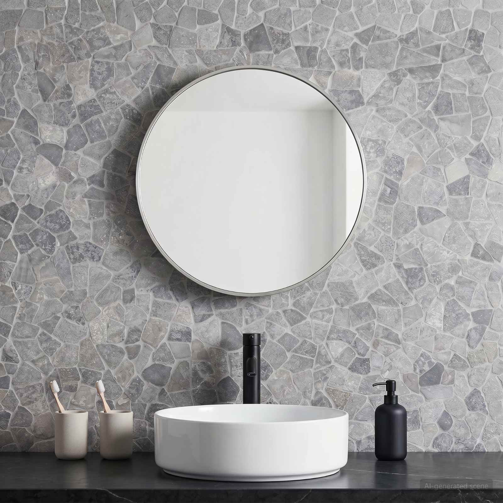 Mosaiik Tellised Helehall 30 x 30 cm Marmor