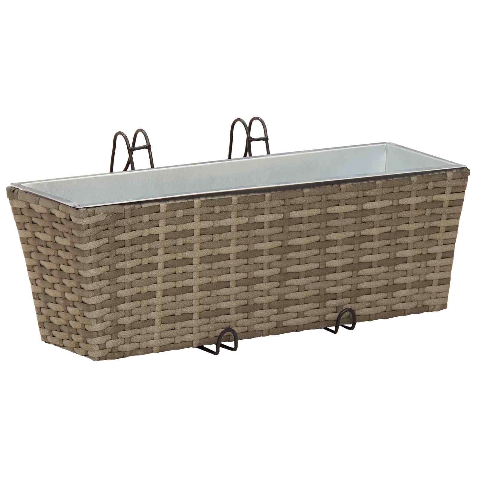 Piire 2 tk Hall 50 x 17 x 17 cm Metall