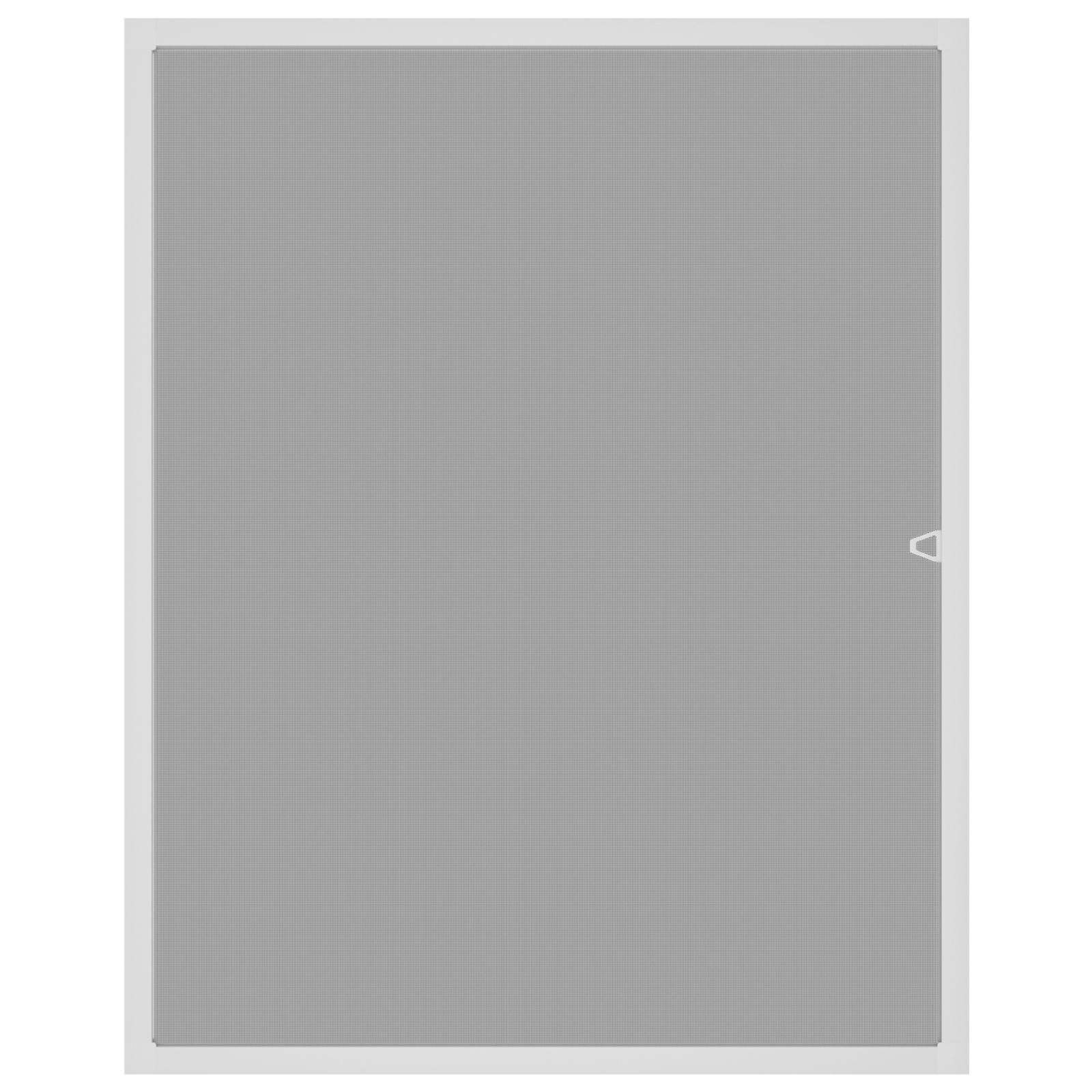 Putukavõrk akendele Valge 130 x 150 cm Alumiinium ja klaaskiud