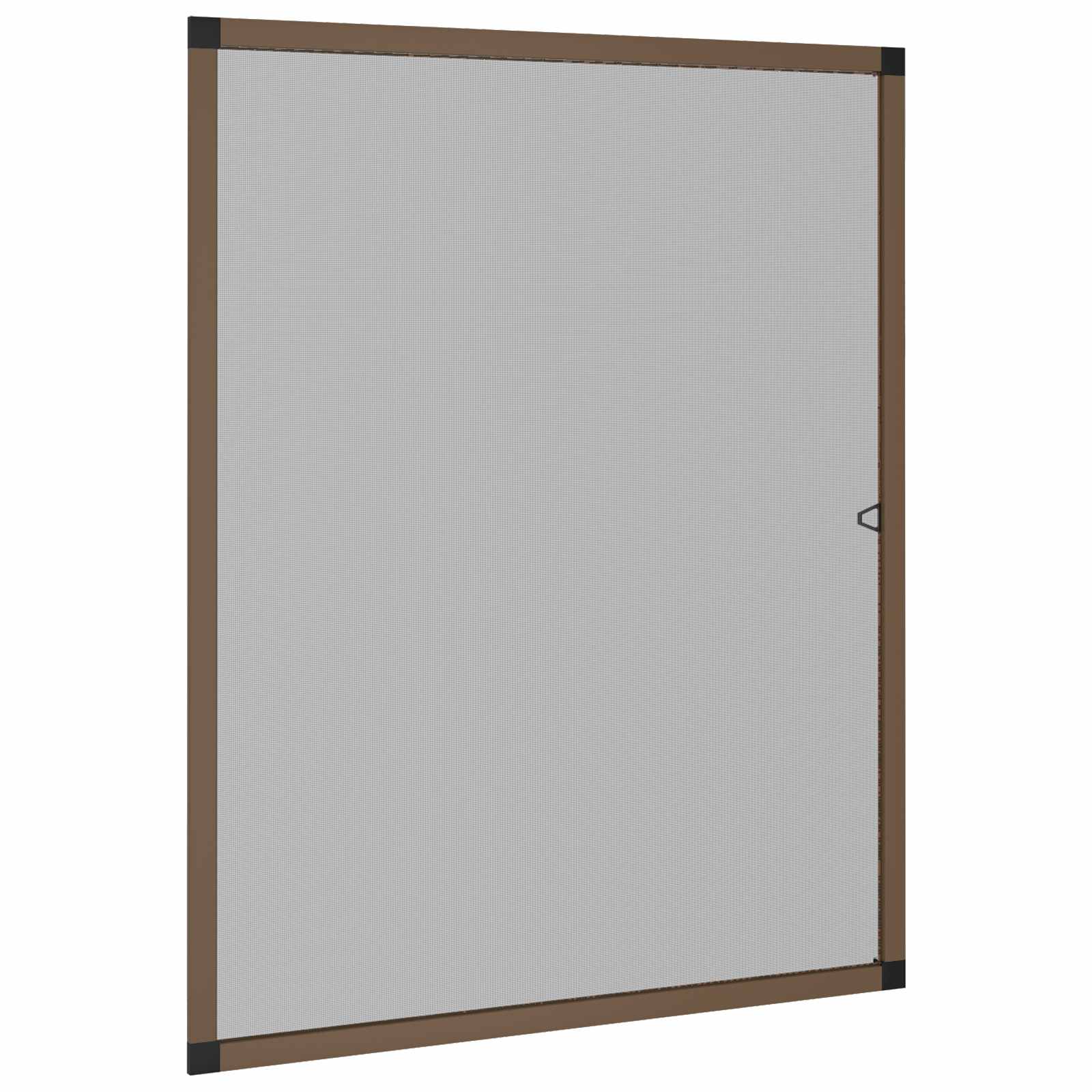 Putukavõrk akendele Pruun 110 x 130 cm Alumiinium ja klaaskiud