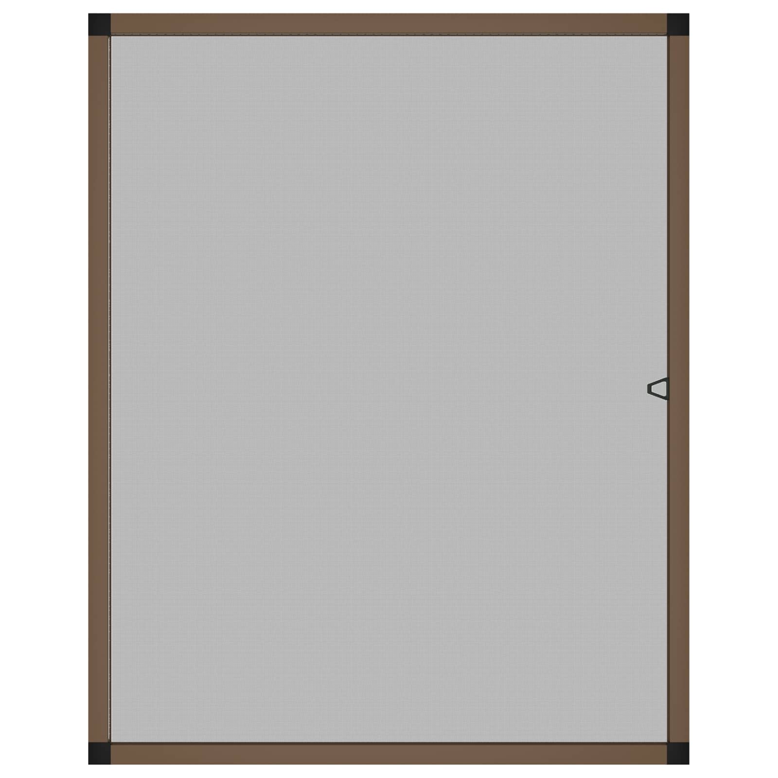 Putukavõrk akendele Pruun 110 x 130 cm Alumiinium ja klaaskiud