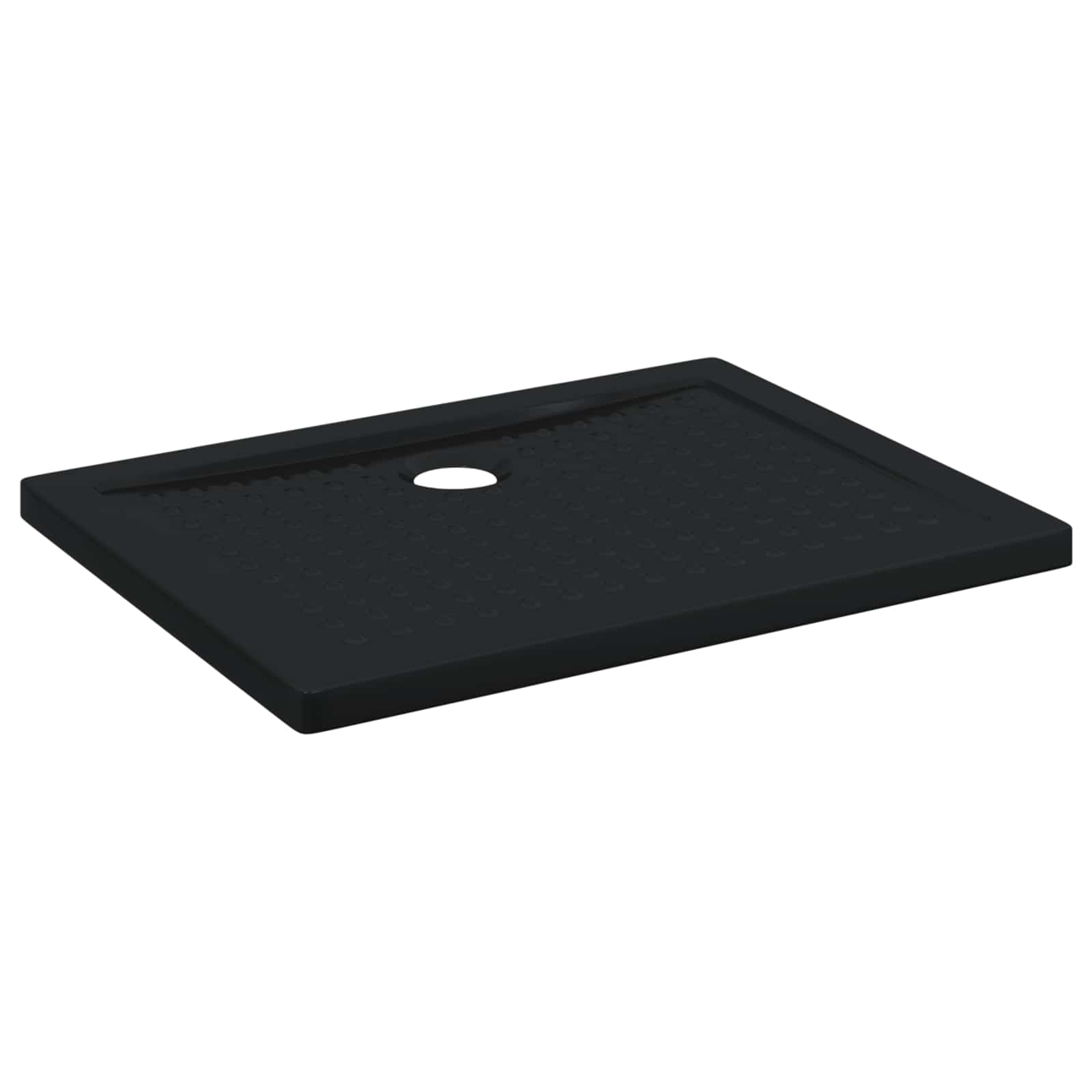 Duši alusplaat täppidega 90 x 70 x 4 cm ABS Must