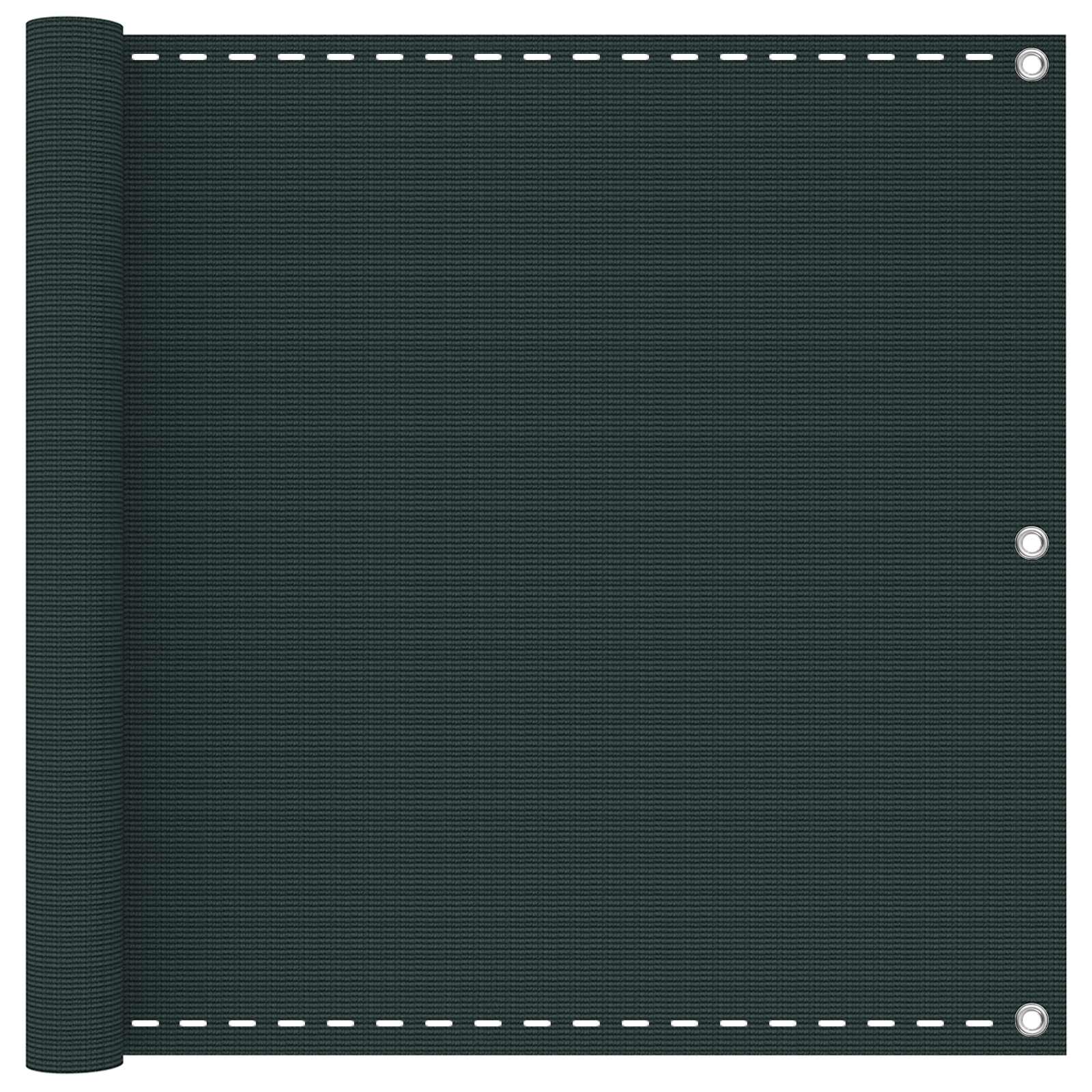 Rõdu Eesriie Ristkülik 90 x 700 cm HDPE ja Alumiinium