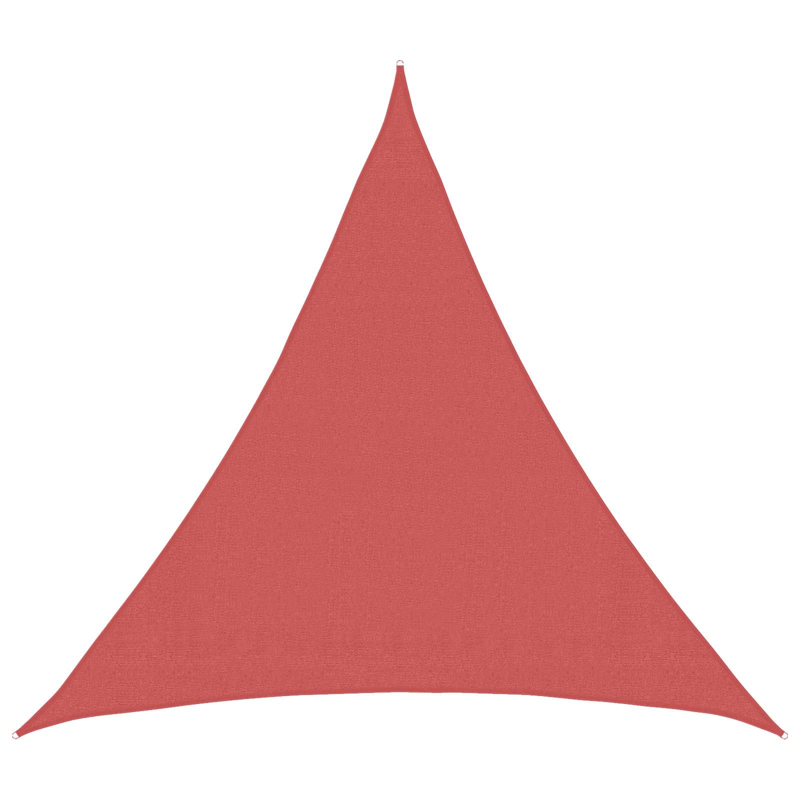 Päikesetelgi sail Kolmnurk 2 x 2 x 2 m HDPE Terrakota