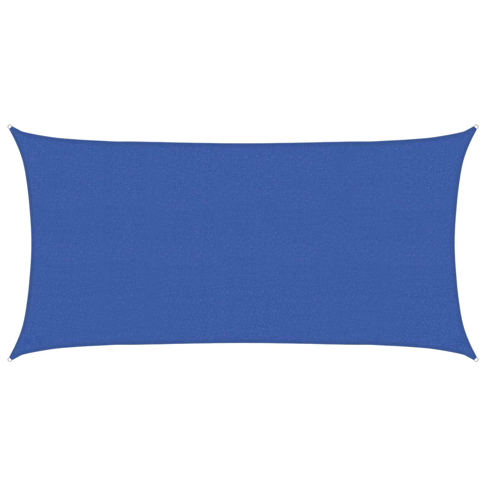 Päikesetelgi sail Ristkülik 2 x 6 m HDPE Sinine
