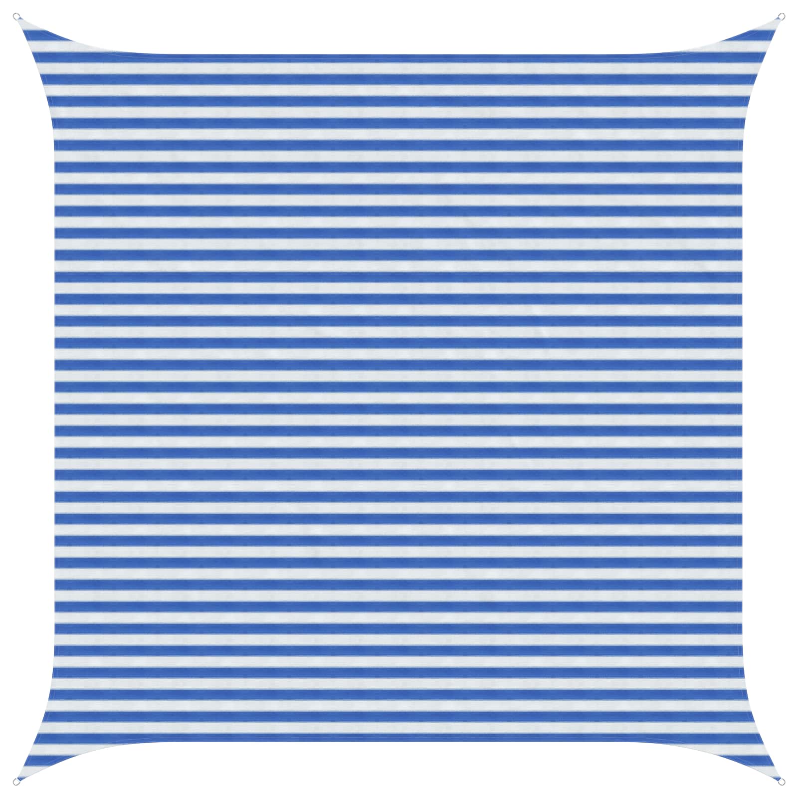Varjupuri Kandiline 4,5 x 4,5 m HDPE Sinine ja Valge
