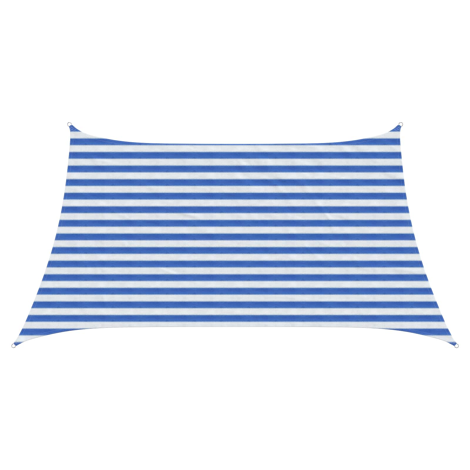 Päikesetelgi sail Ristkülik 3/4 x 2 m HDPE Sinine ja Valge