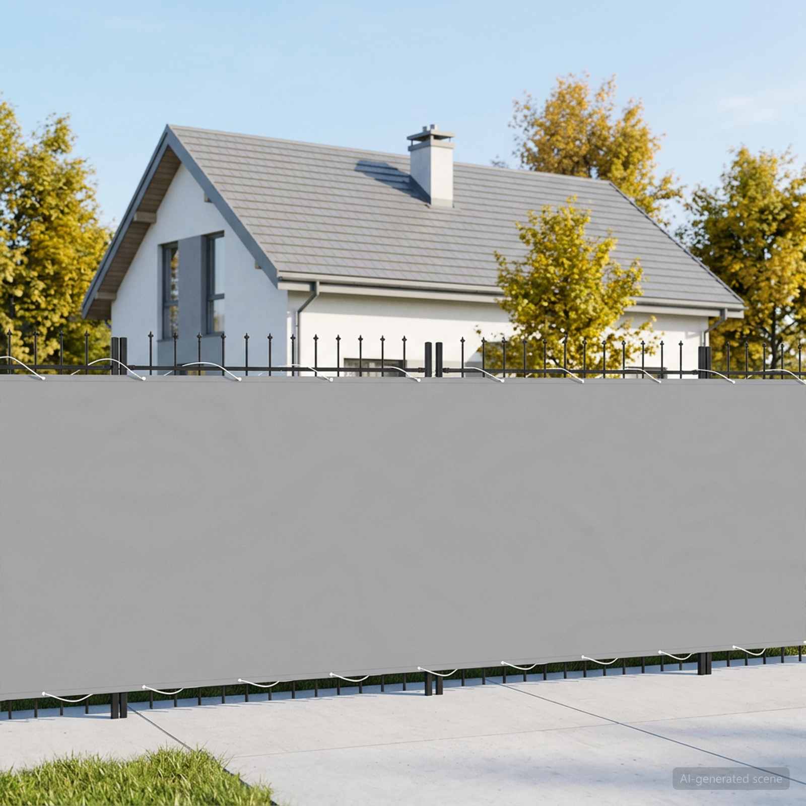 Baldahhiin 150 x 300 cm Polyester Helehall