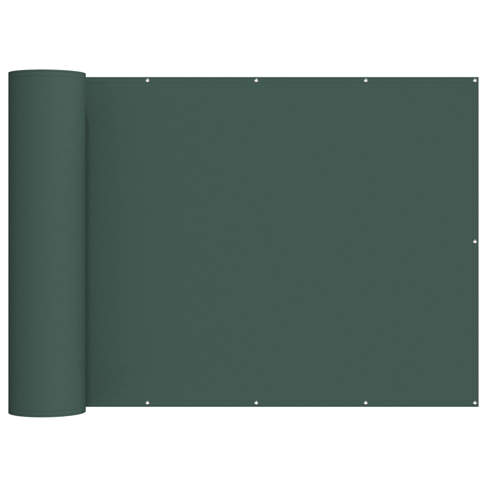 Baldahhiin 150 x 400 cm PU kaitsega kangas Tumeroheline