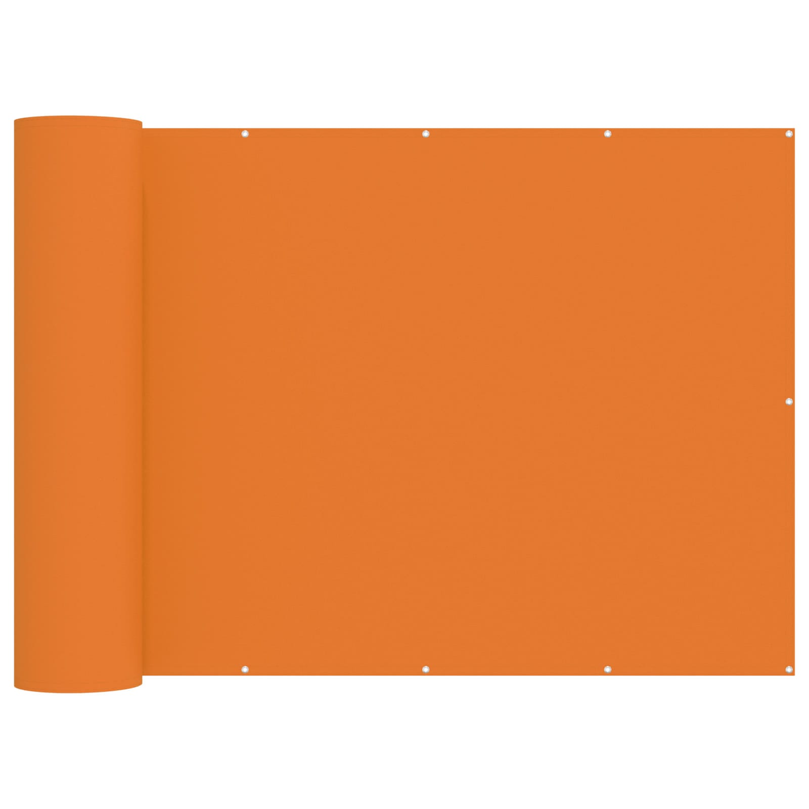 Baldahhiin 150 x 500 cm PU kaitsega kangas Oranž