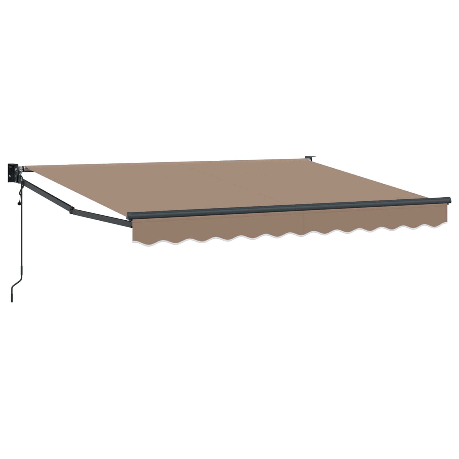 Kokkuvolditav varikatus Pruunikashall 3 x 2,5 m