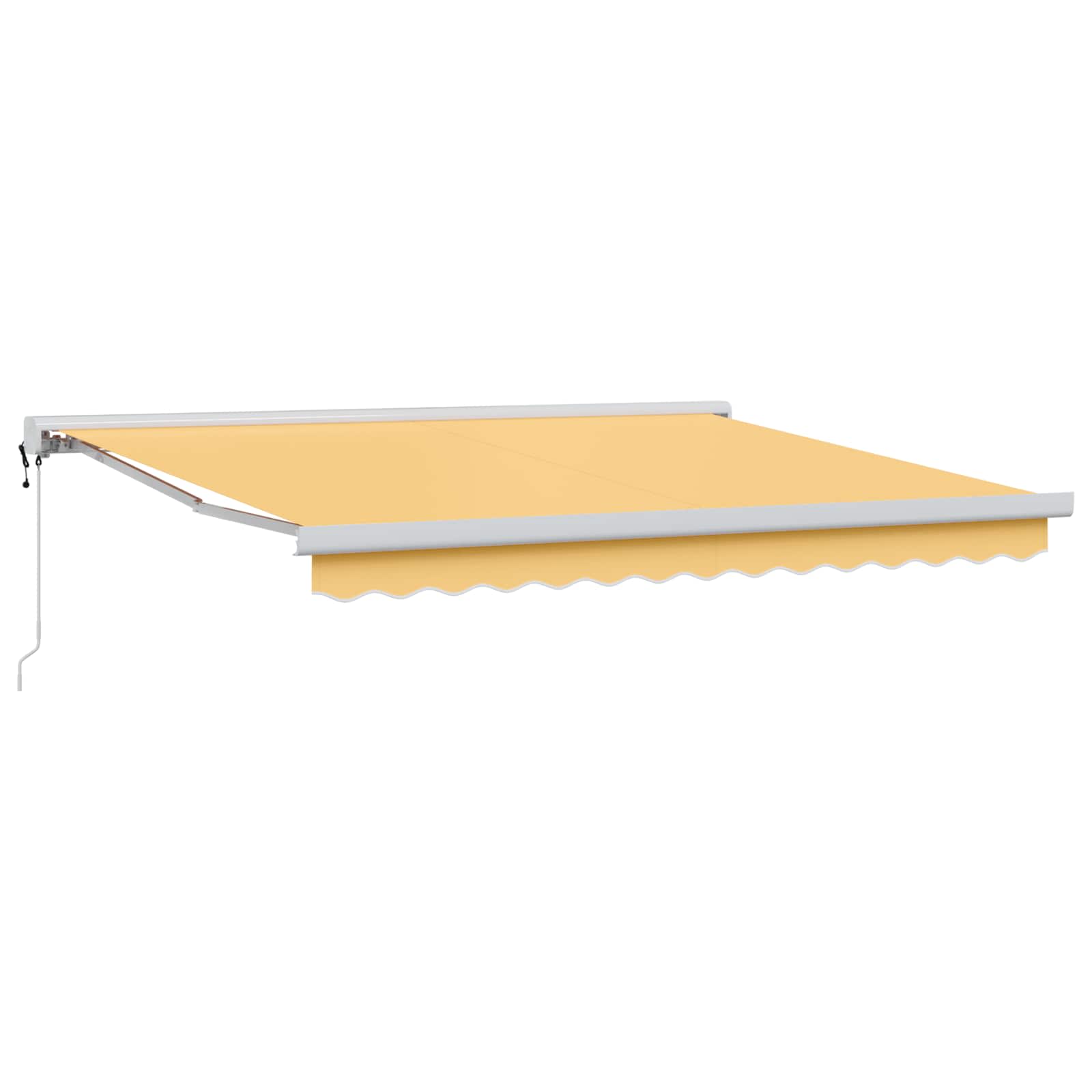 Kokkuvolditav varikatus Liivakarva 400 × 300 cm